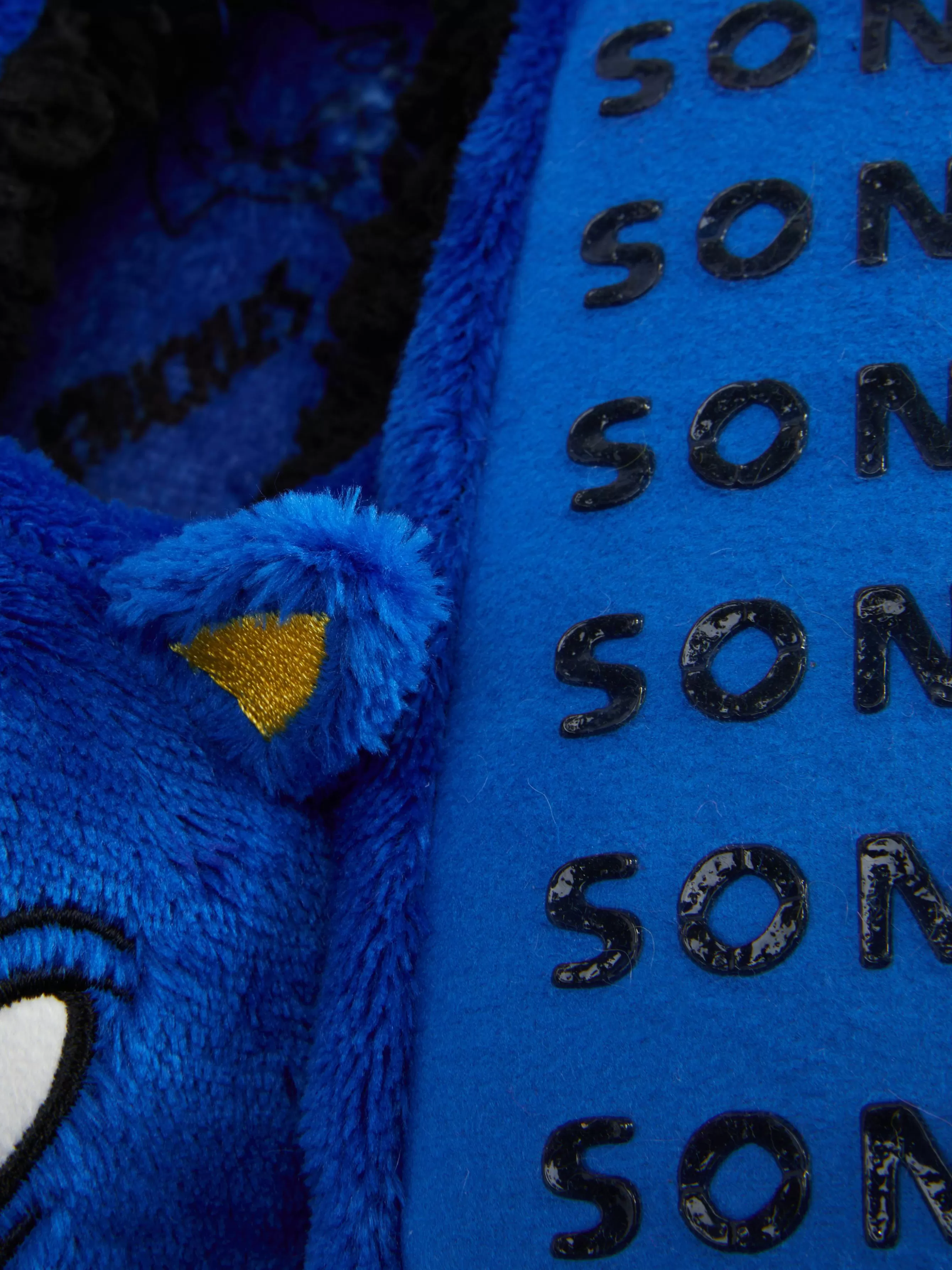 New Primark Chaussons Sonic Le Hérisson Bleu