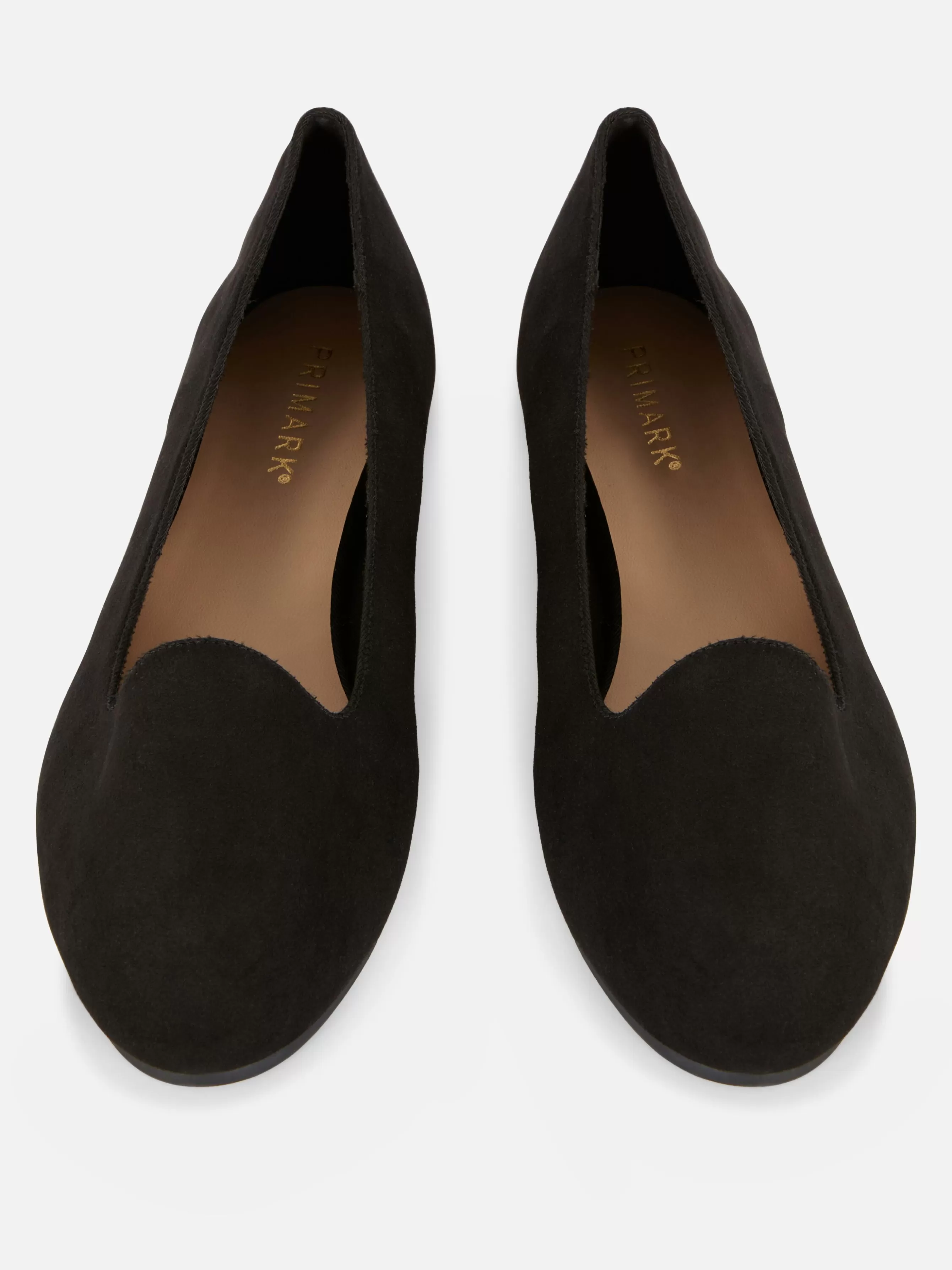 Cheap Primark Chaussons-ballerines En Suédine Noir