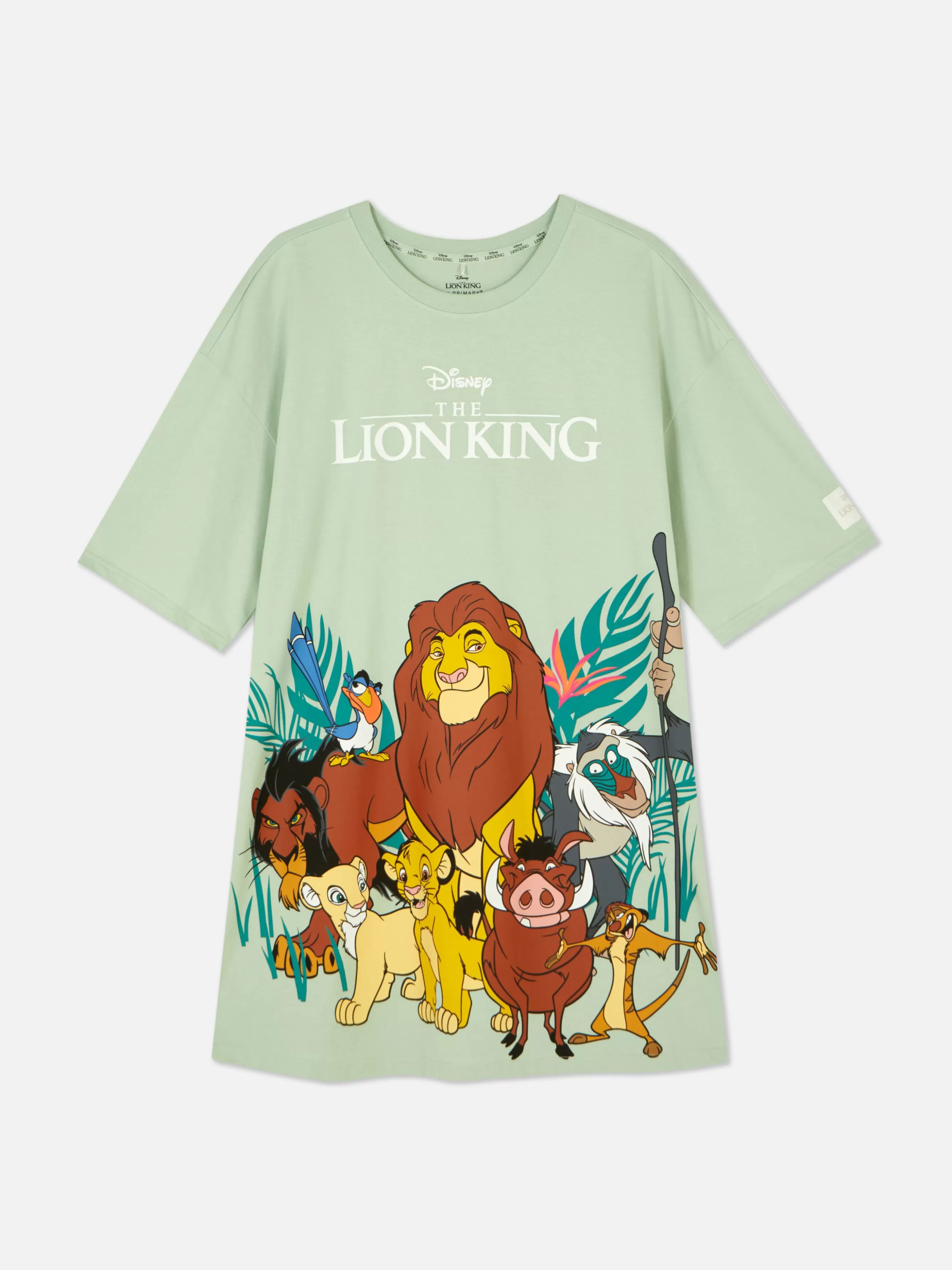 Online Primark Chemise De Nuit Disney Le Roi Lion 30e Anniversaire Vert clair