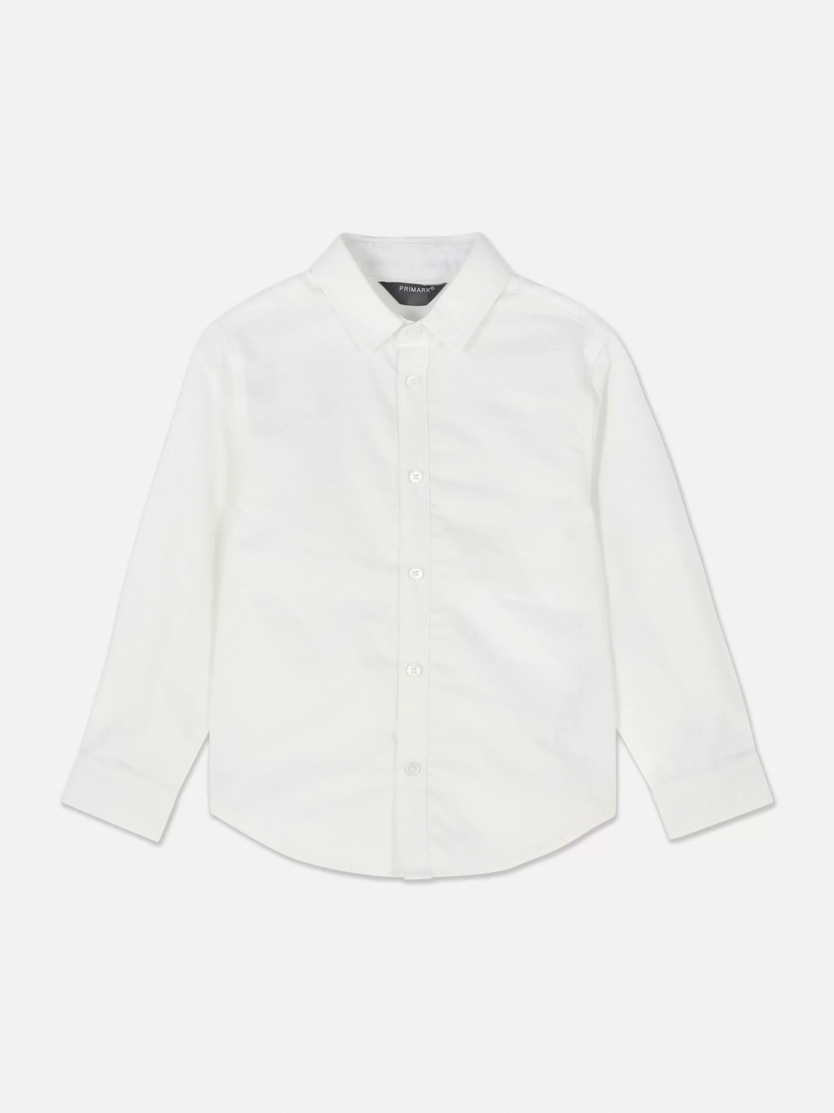 Shop Primark Chemise Oxford à Manches Longues Garçon Blanc