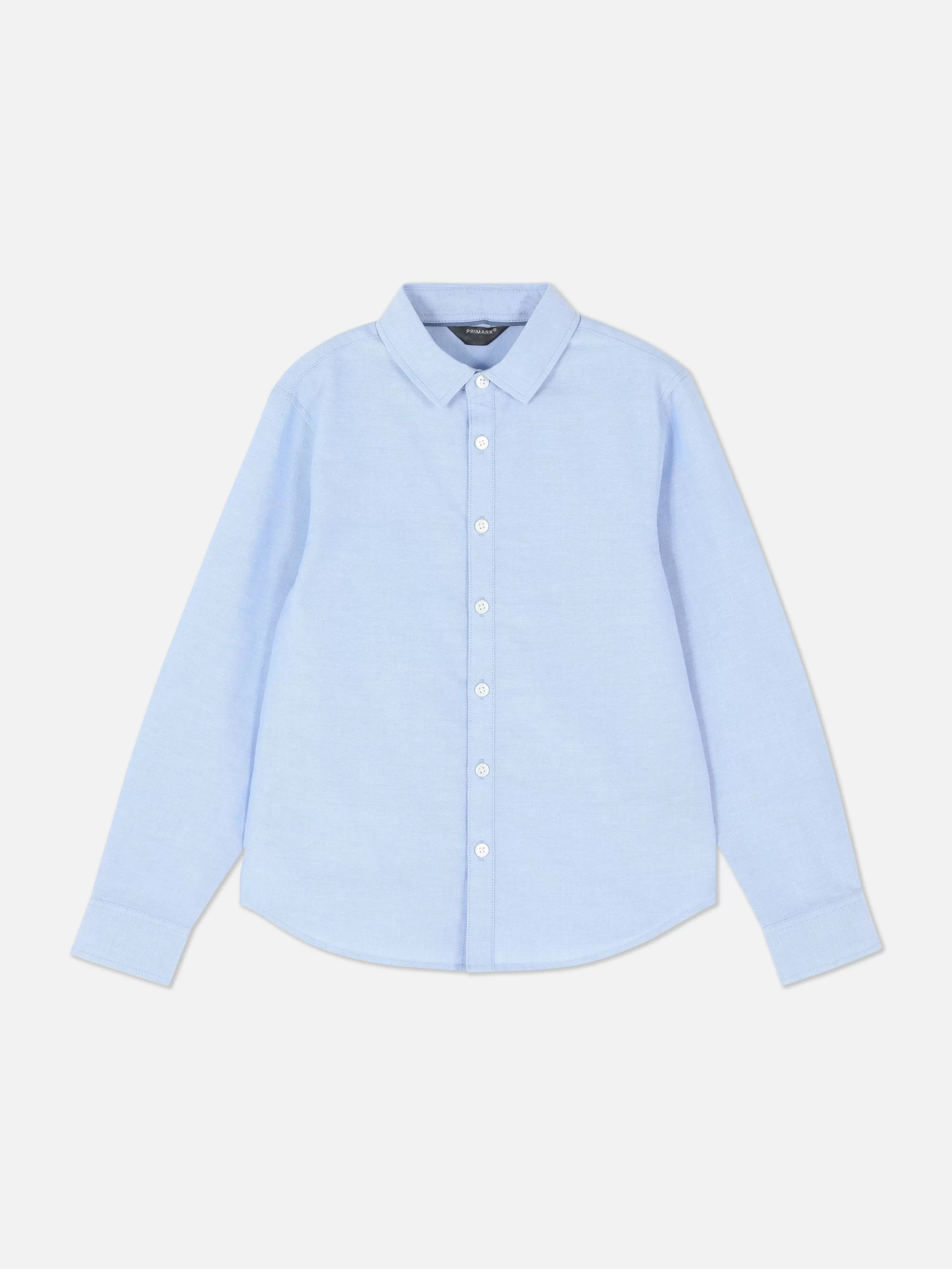 Shop Primark Chemise Oxford à Manches Longues Pour Ado Bleu