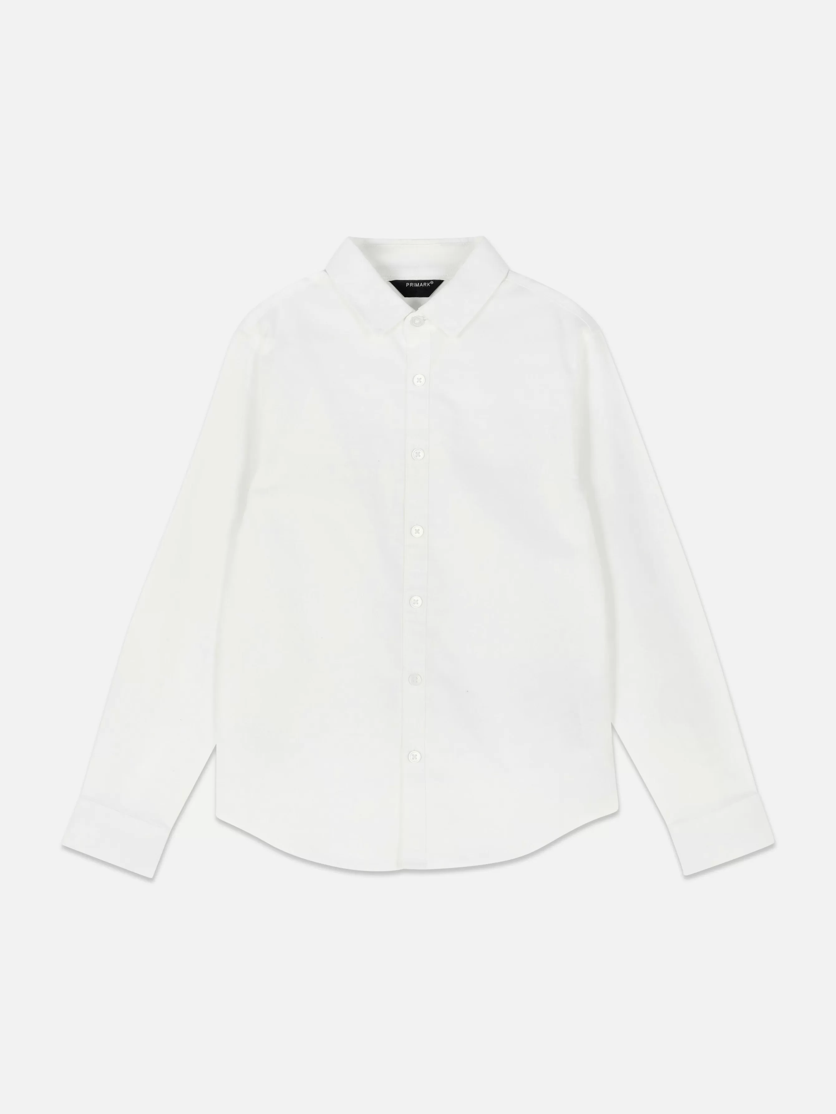 Flash Sale Primark Chemise Oxford à Manches Longues Pour Ado Blanc