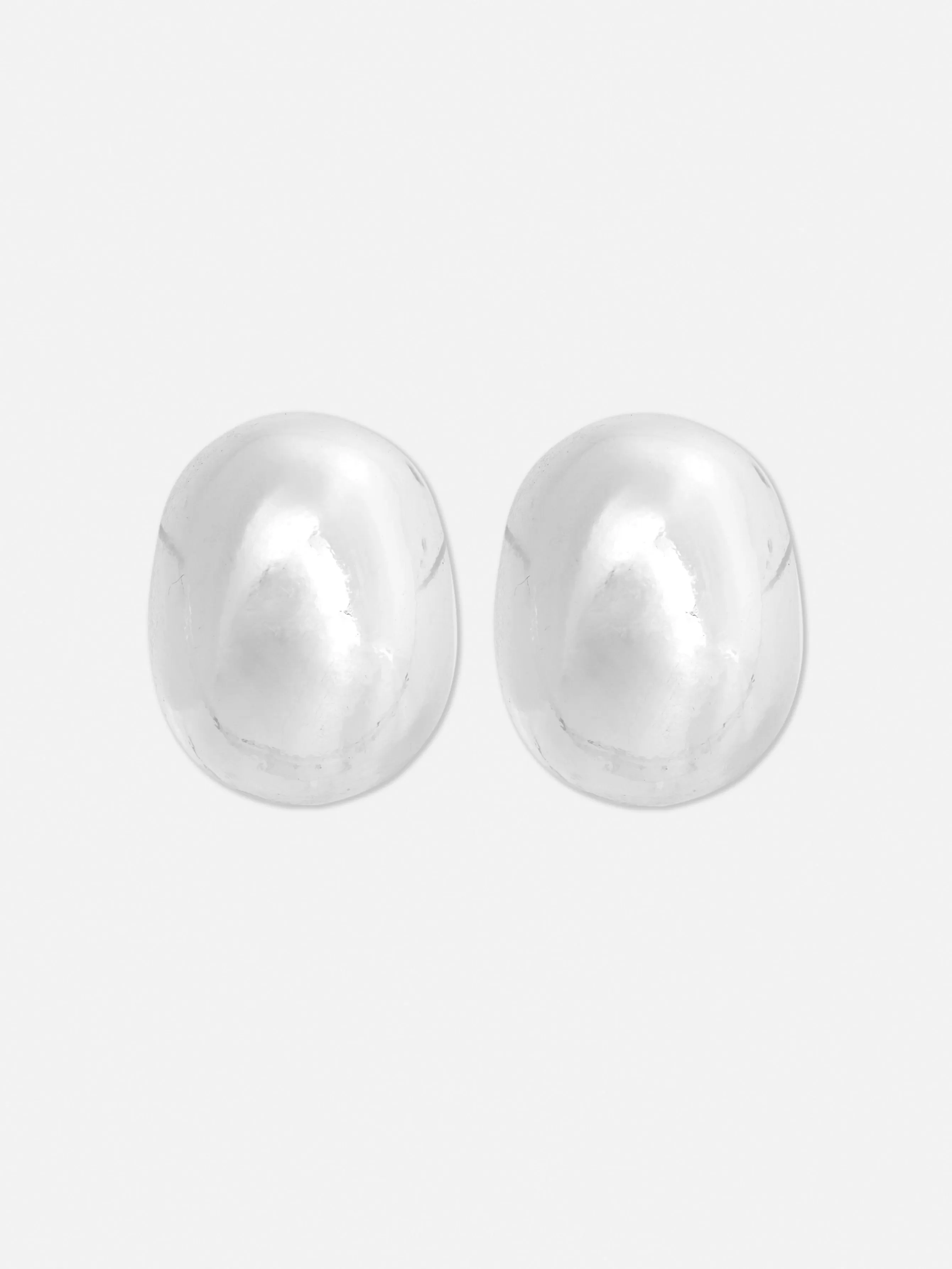 Outlet Primark Clous D'oreilles Bombés Blanc