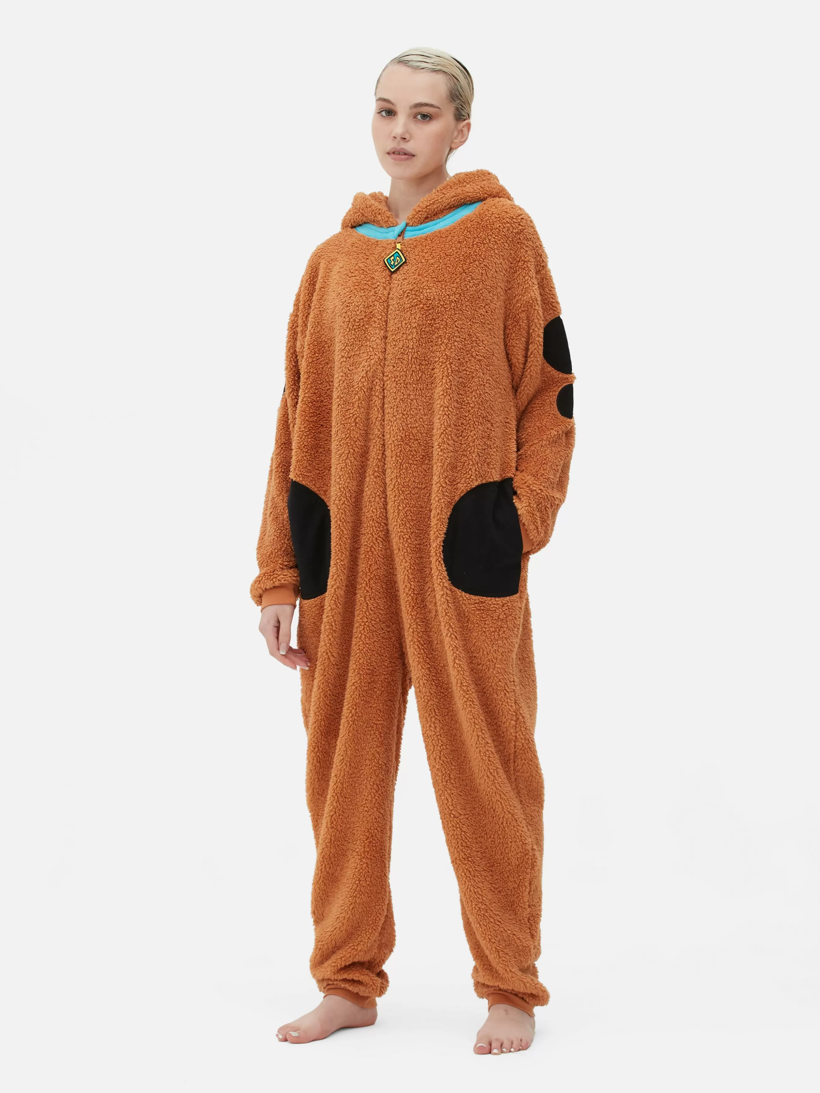 Hot Primark Combinaison à L’effigie De Scooby-Doo Marron