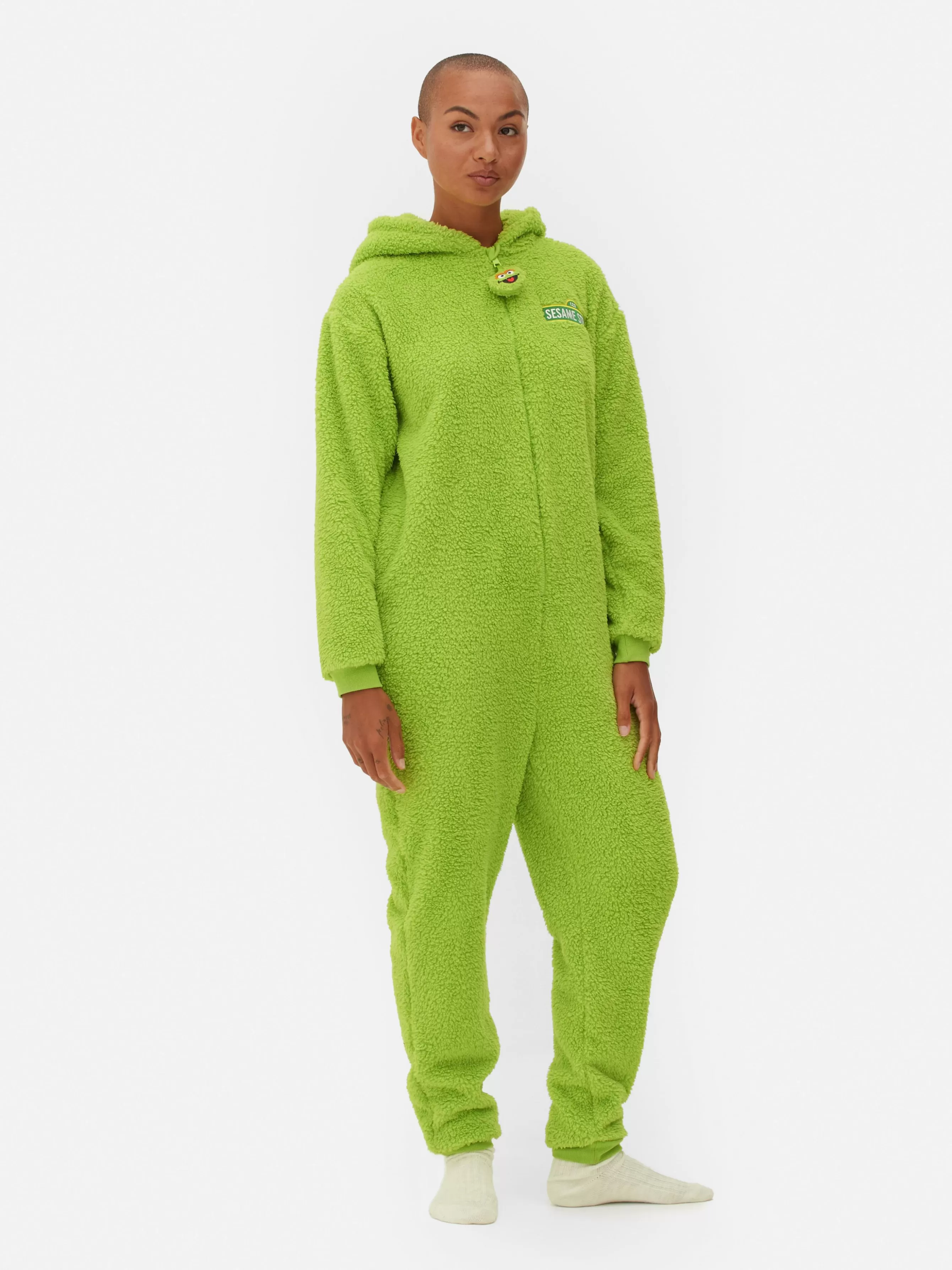 Best Primark Combinaison à Motif Personnage 1, Rue Sésame Pour Femme Vert