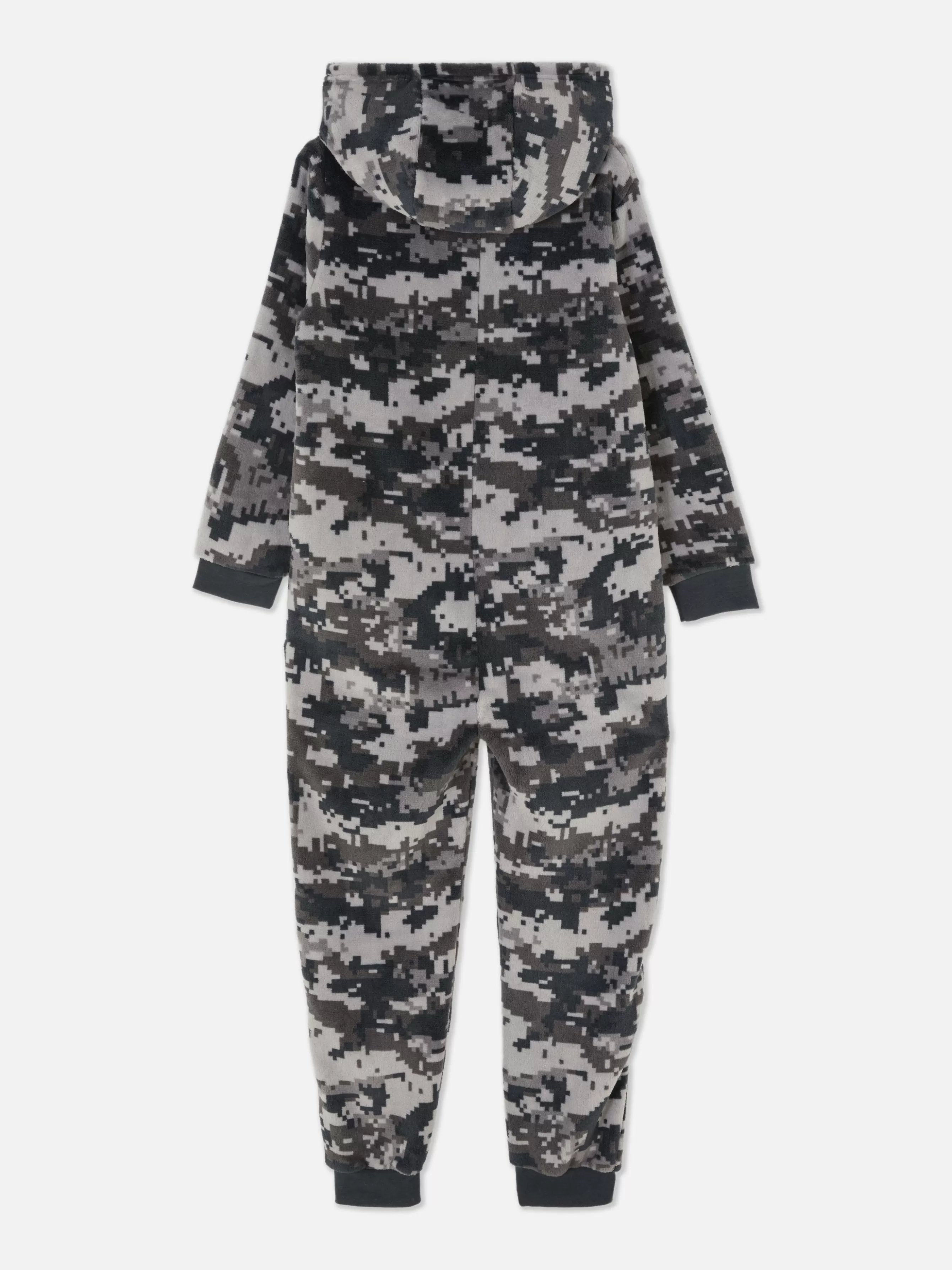 Cheap Primark Combinaison Camouflage Zippée Gris