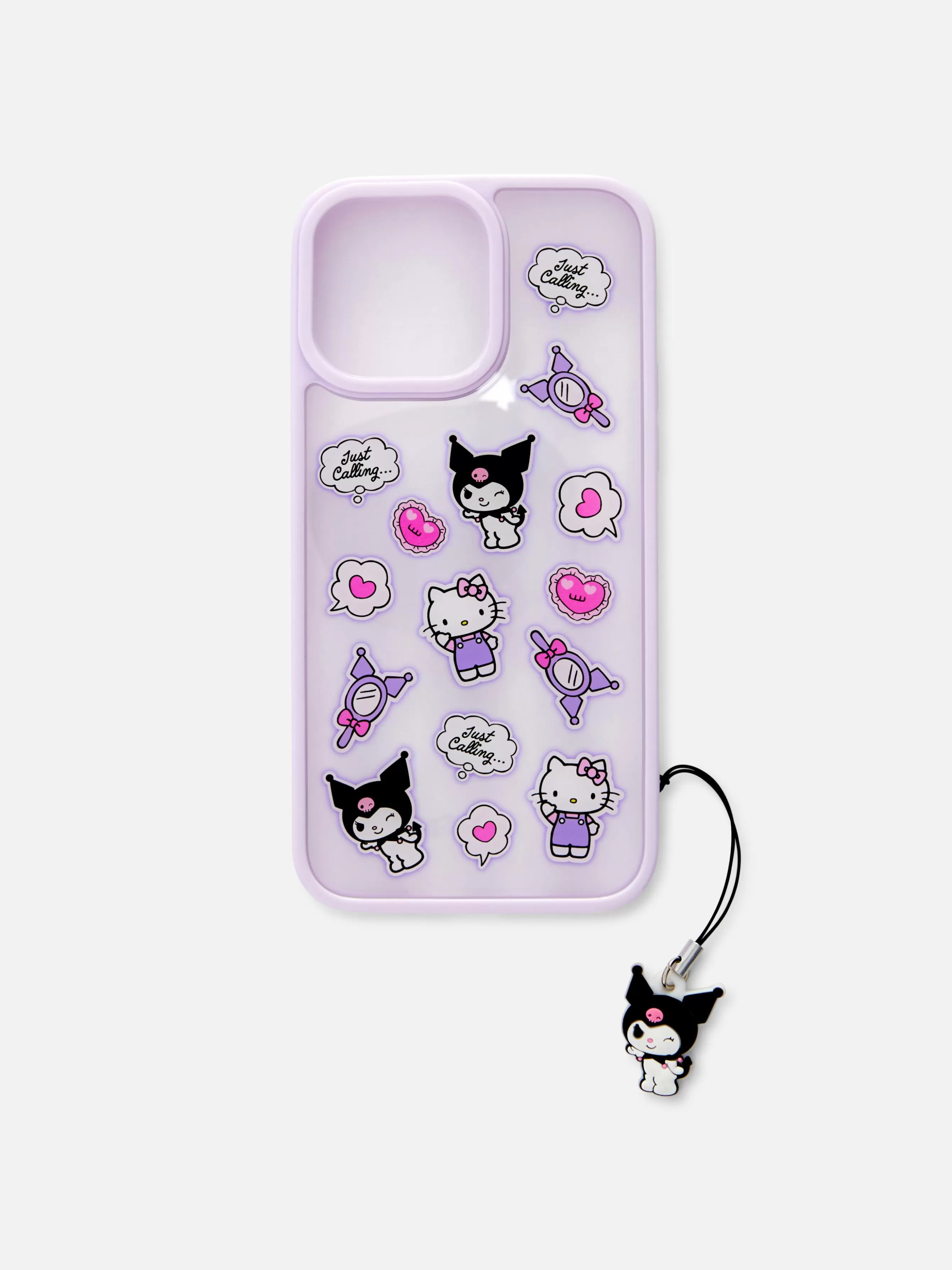 Outlet Primark Coque Pour Téléphone Hello Kitty Et Kuromi Rose