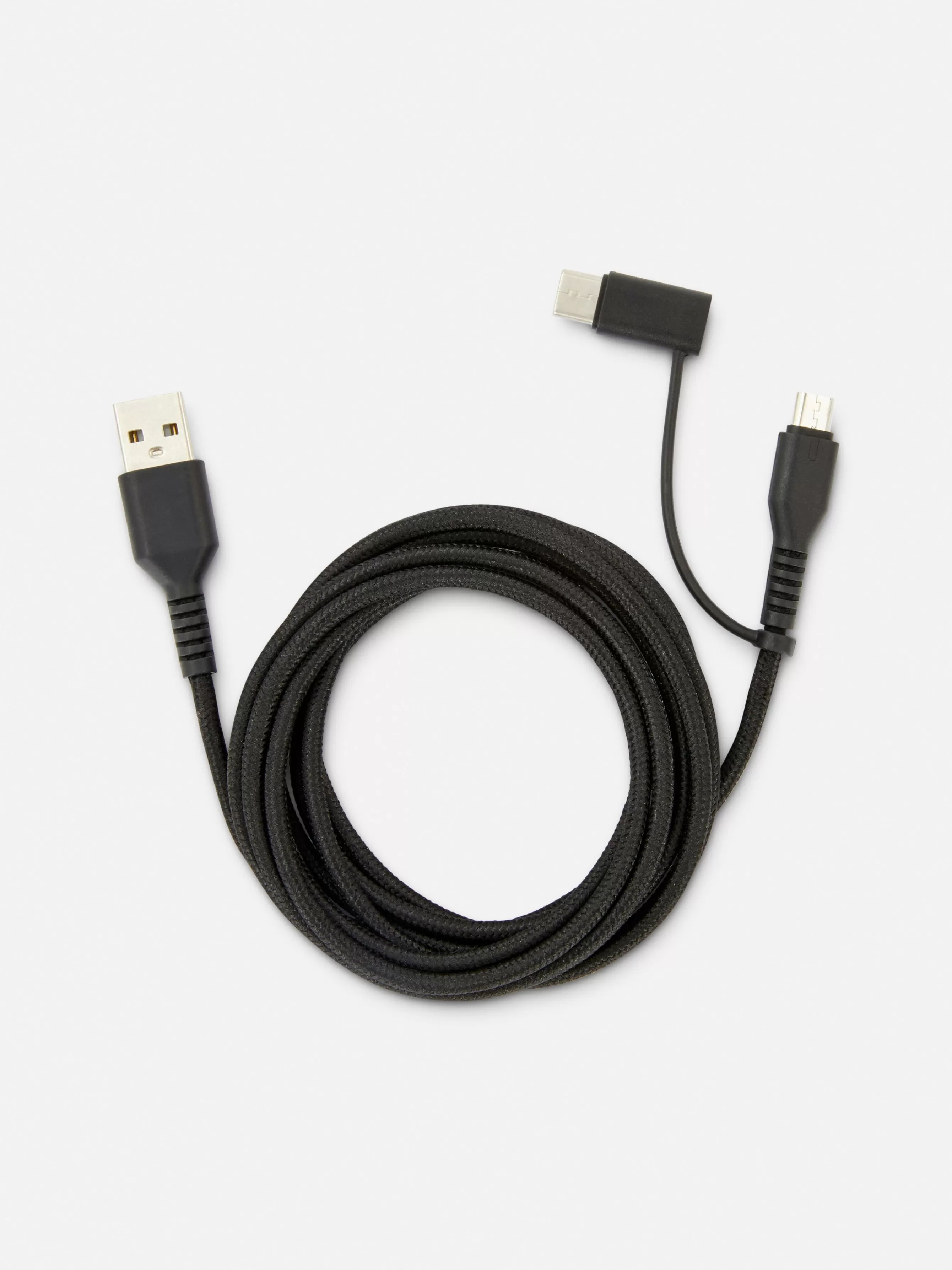 Best Primark Cordon De Charge Double De Deux Mètres Noir