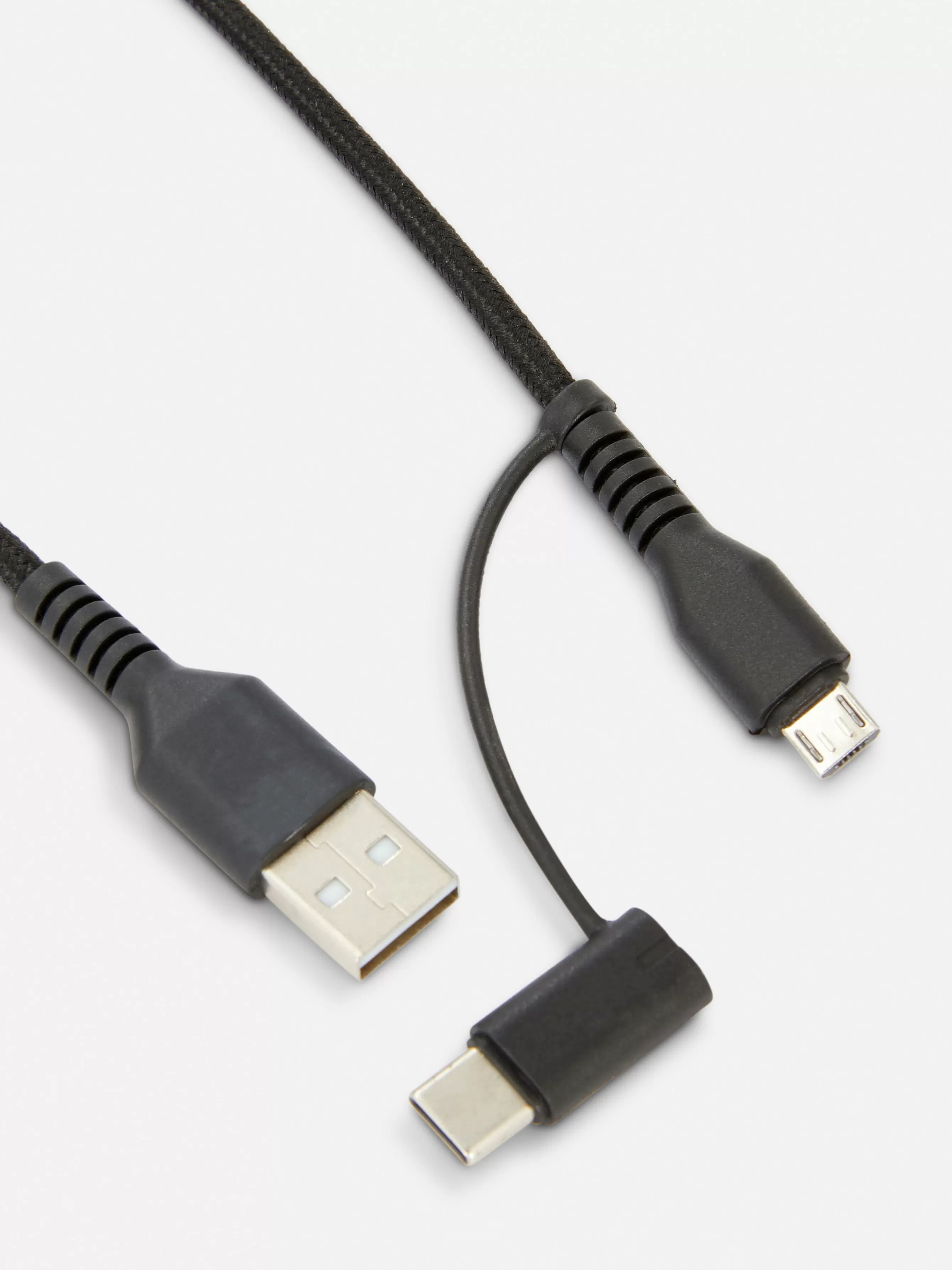 Best Primark Cordon De Charge Double De Deux Mètres Noir