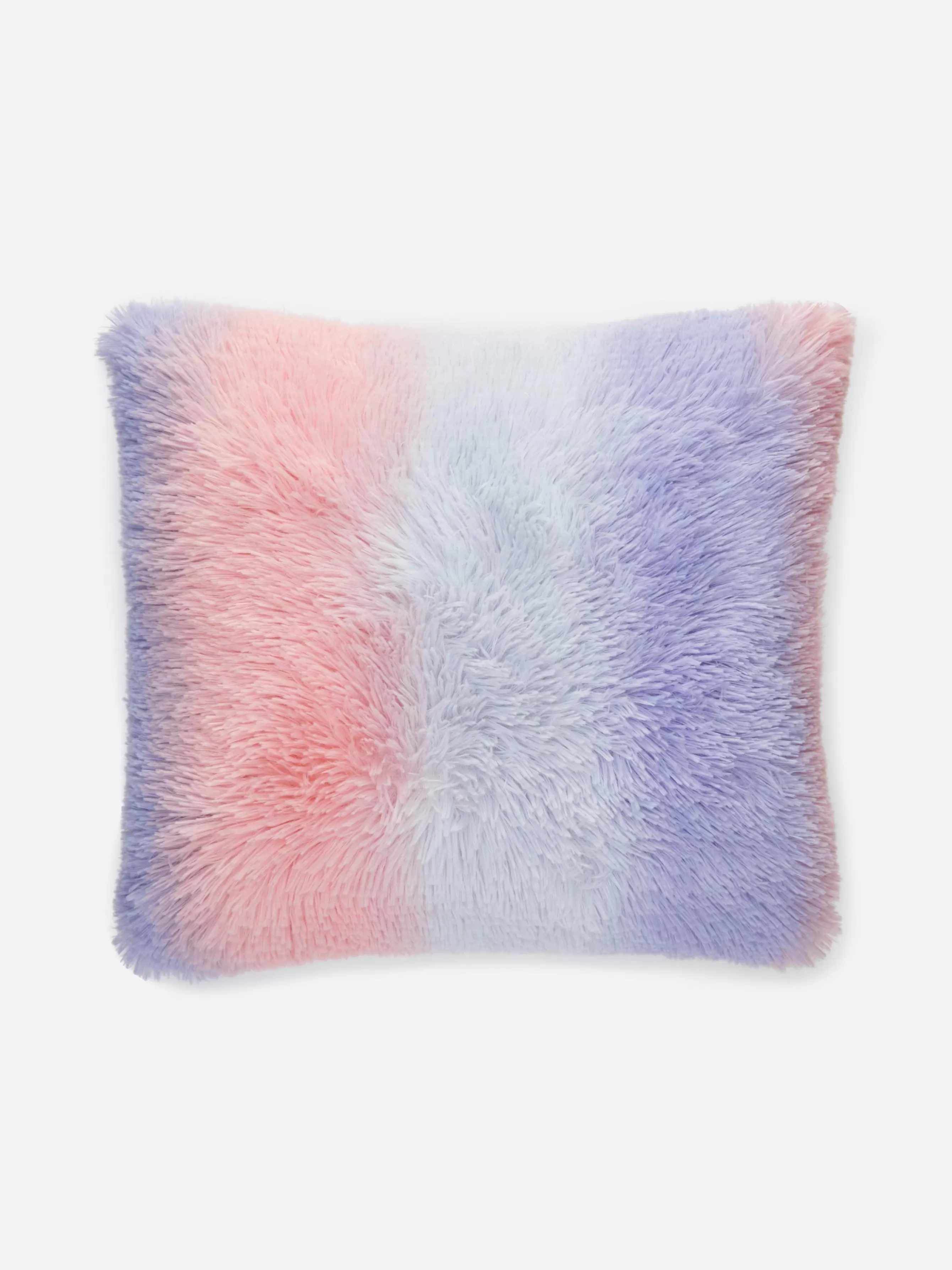 Cheap Primark Coussin Carré Duveteux Multicolore