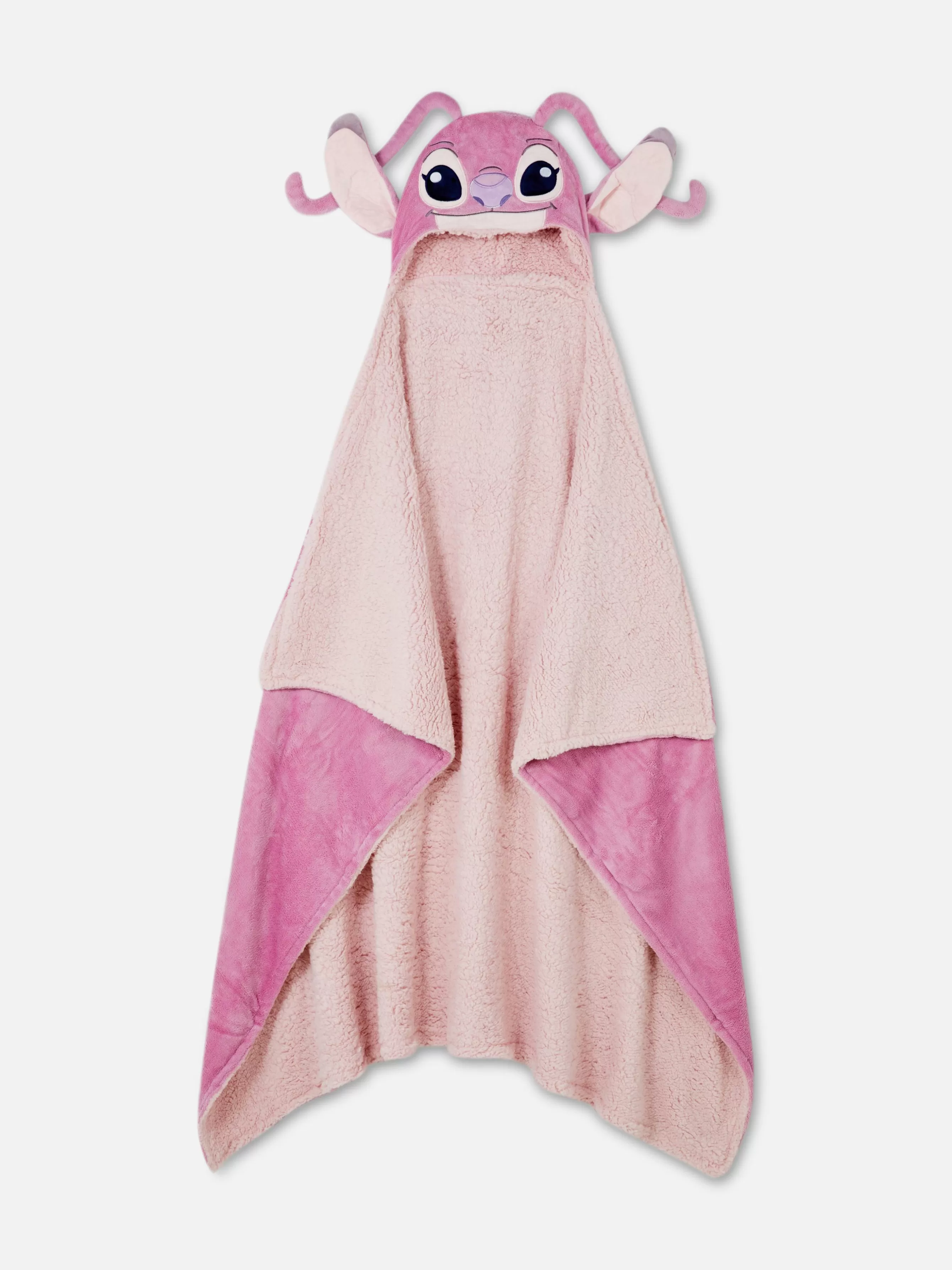 New Primark Couverture à Capuche Disney Lilo & Stitch Angel Rose