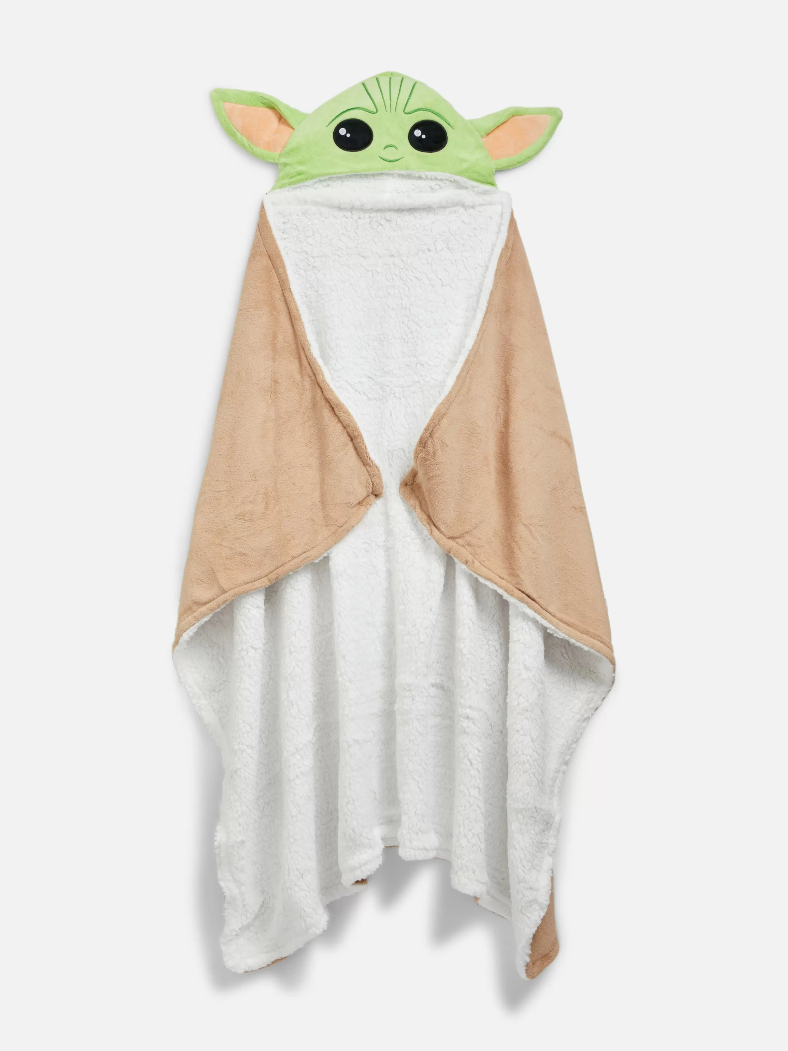 Best Sale Primark Couverture à Capuche Star Wars Bébé Yoda Marron