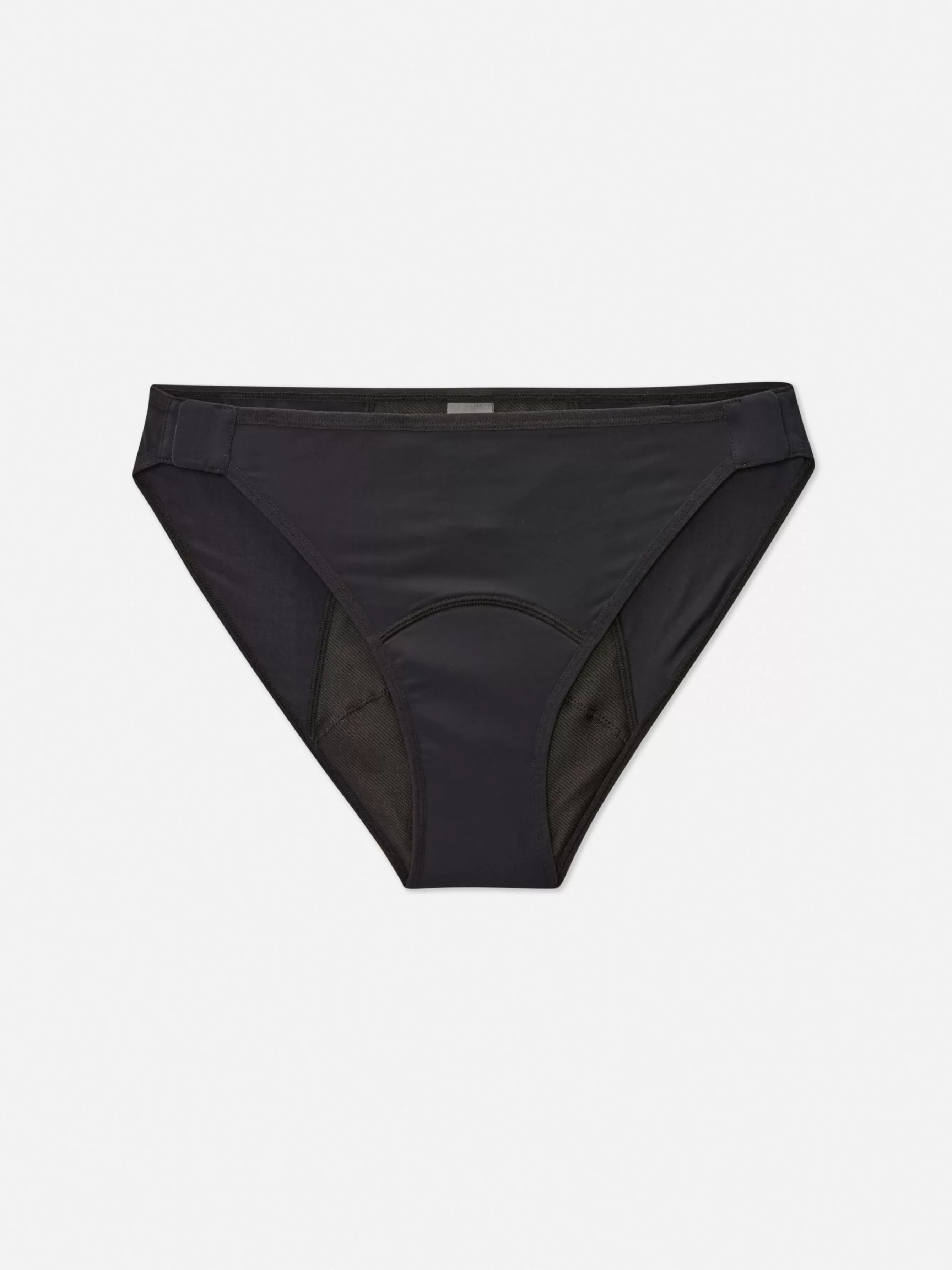 Shop Primark Culotte Menstruelle à Fermeture Adaptative Noir