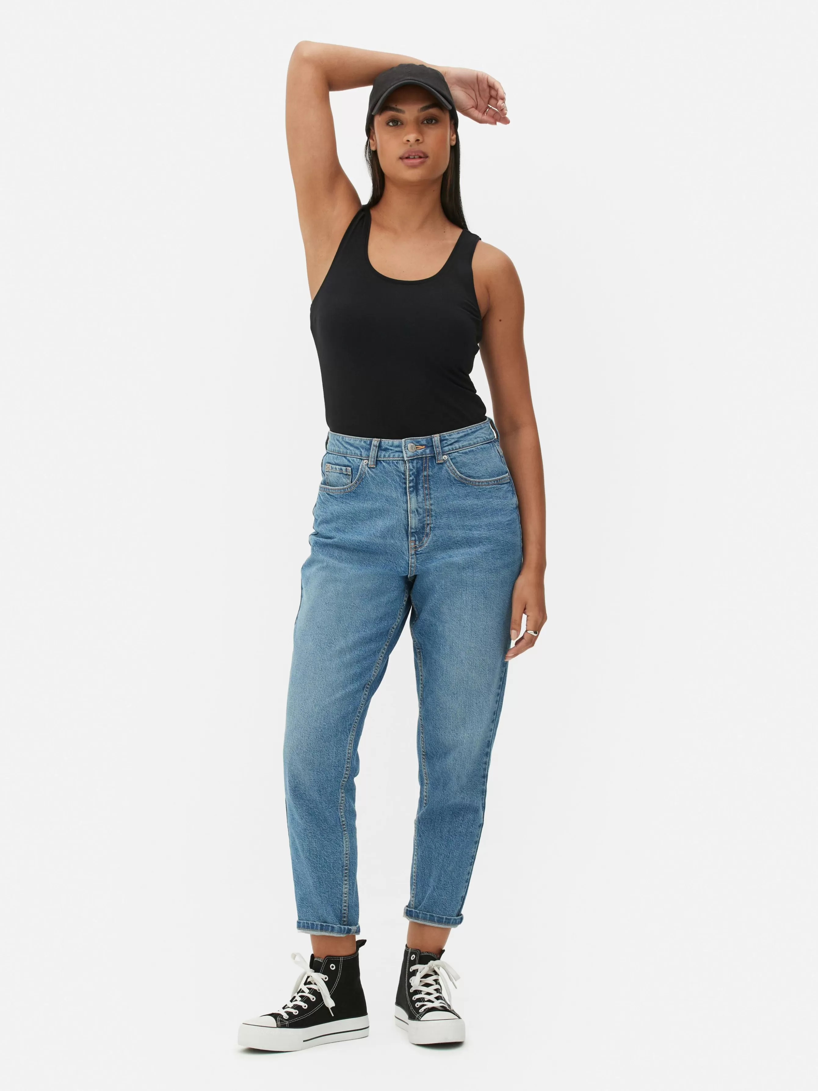 Best Sale Primark Débardeur Stretch Essential Noir