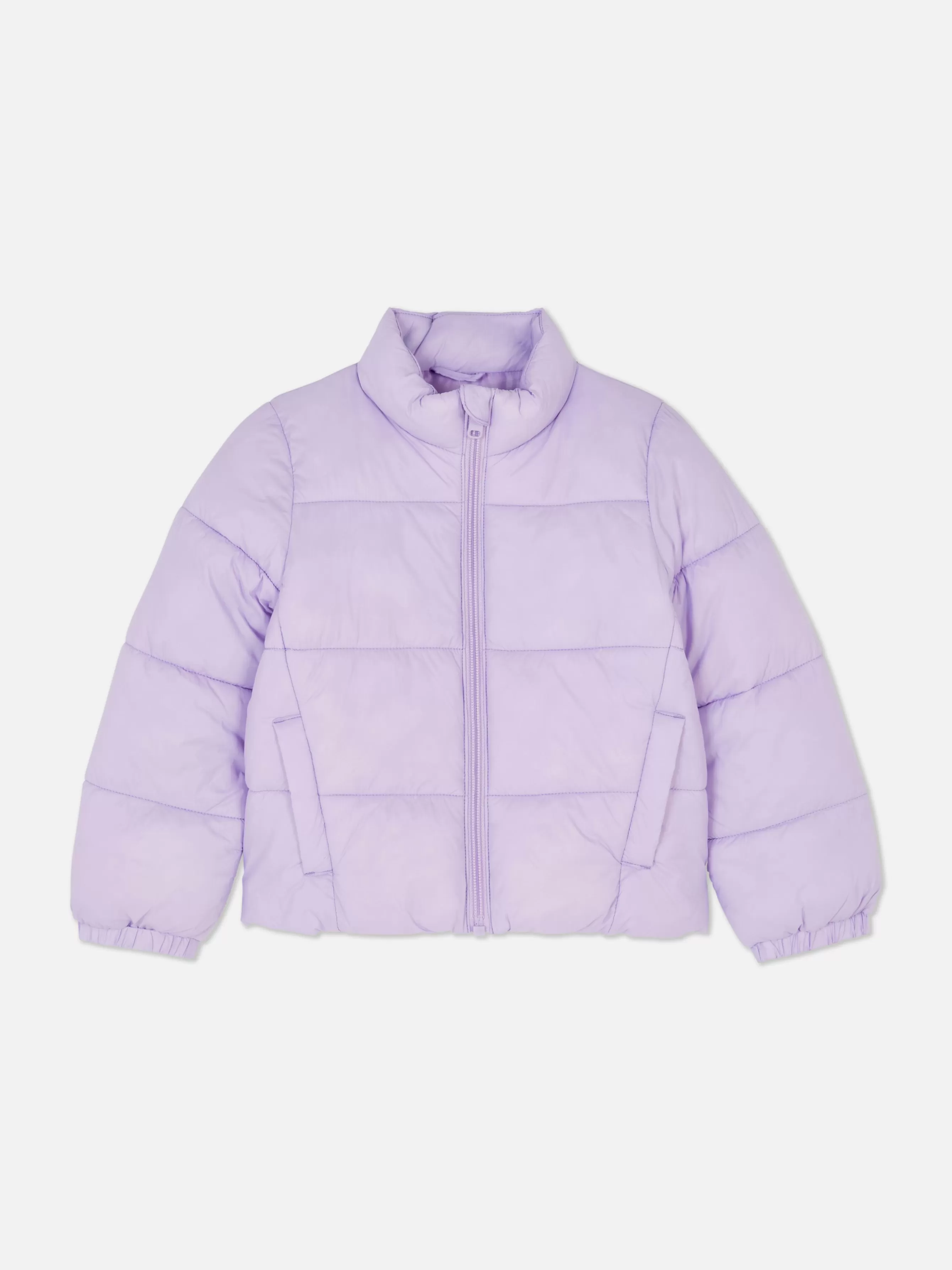 Best Sale Primark Doudoune à Col Cheminée Lilas