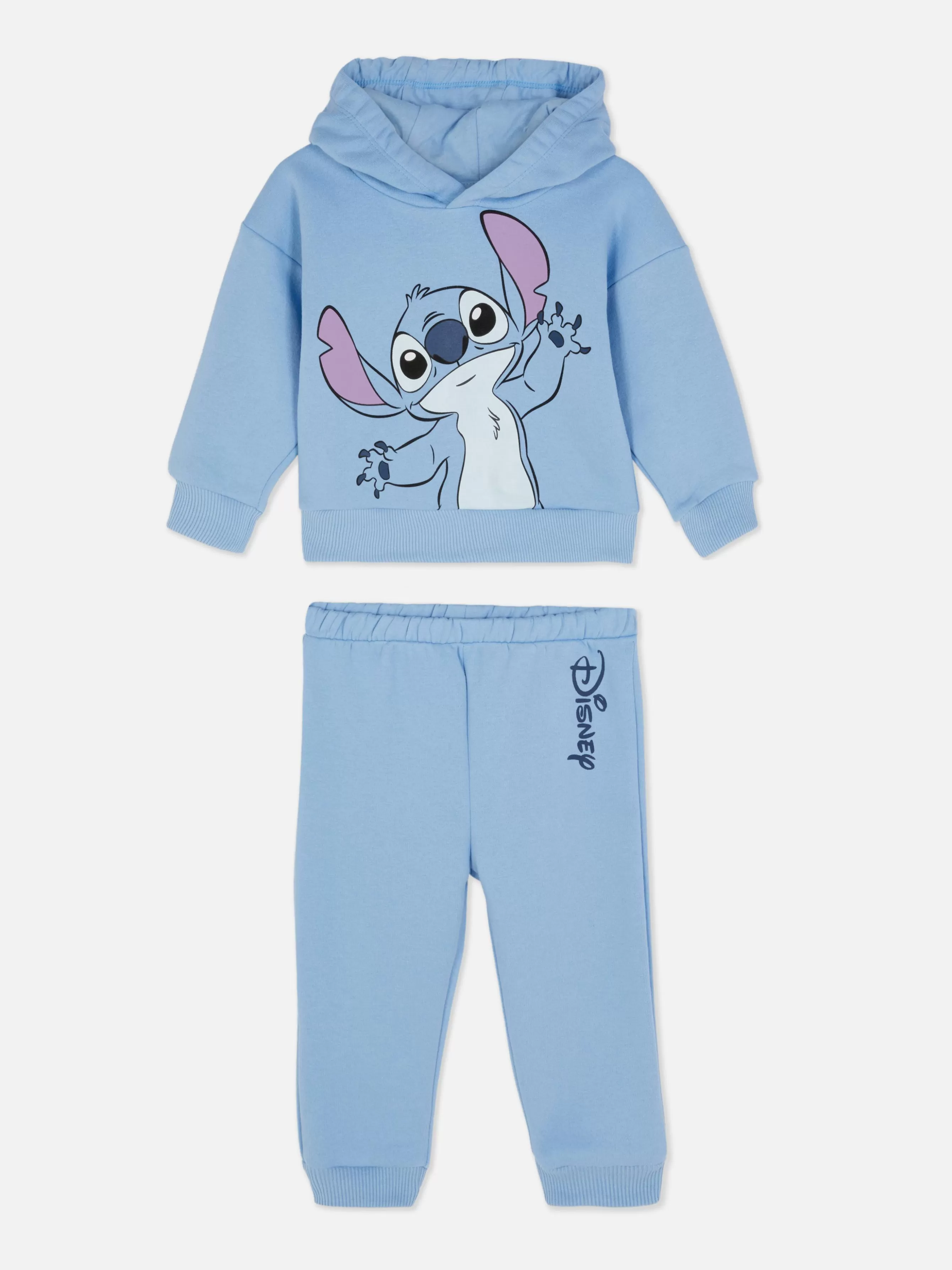 Outlet Primark Ensemble Coordonné Sweat à Capuche Et Bas De Jogging Disney Lilo & Stitch Bleu