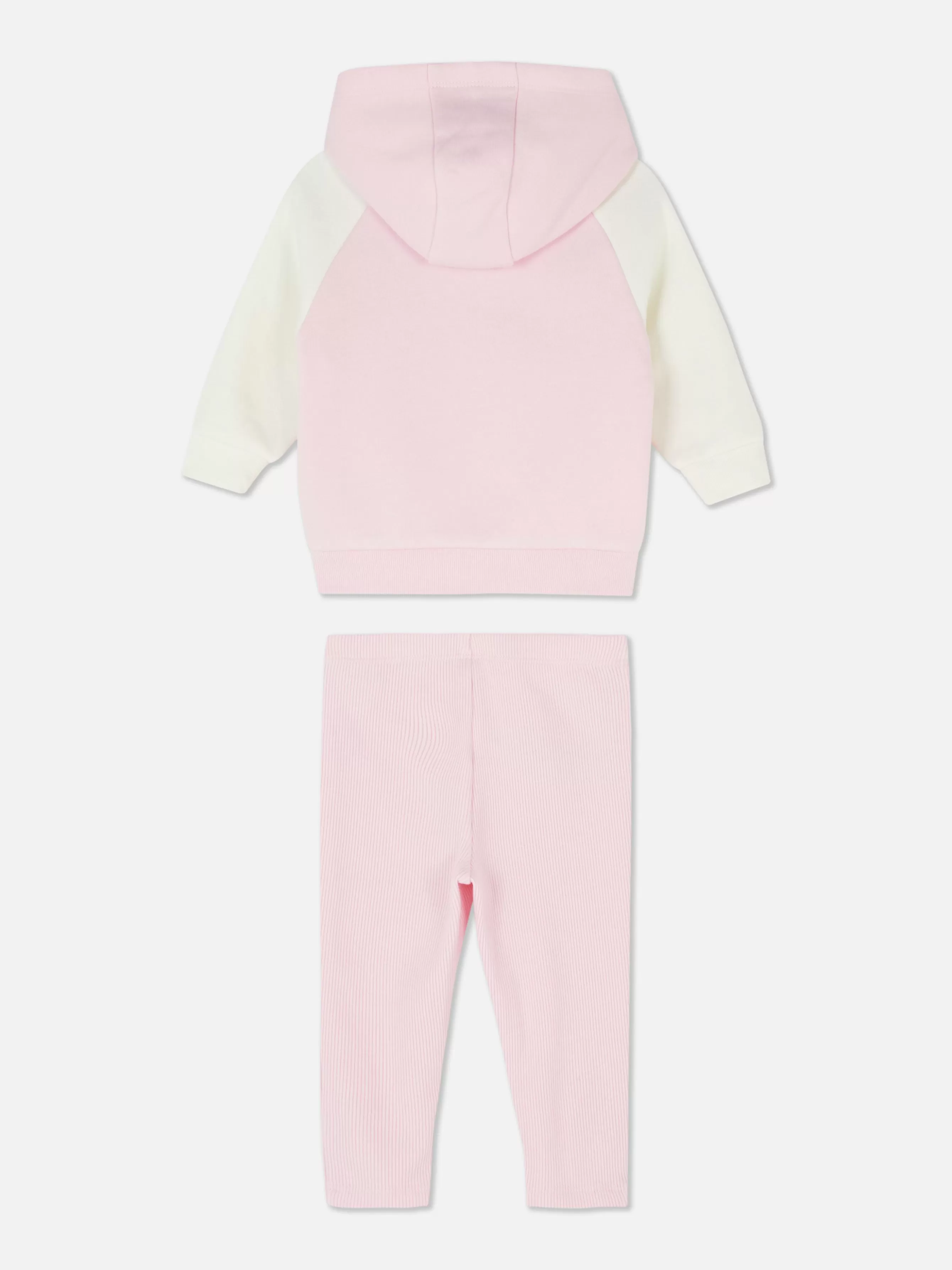 Cheap Primark Ensemble Coordonné Sweat à Capuche Et Legging Licorne Rose