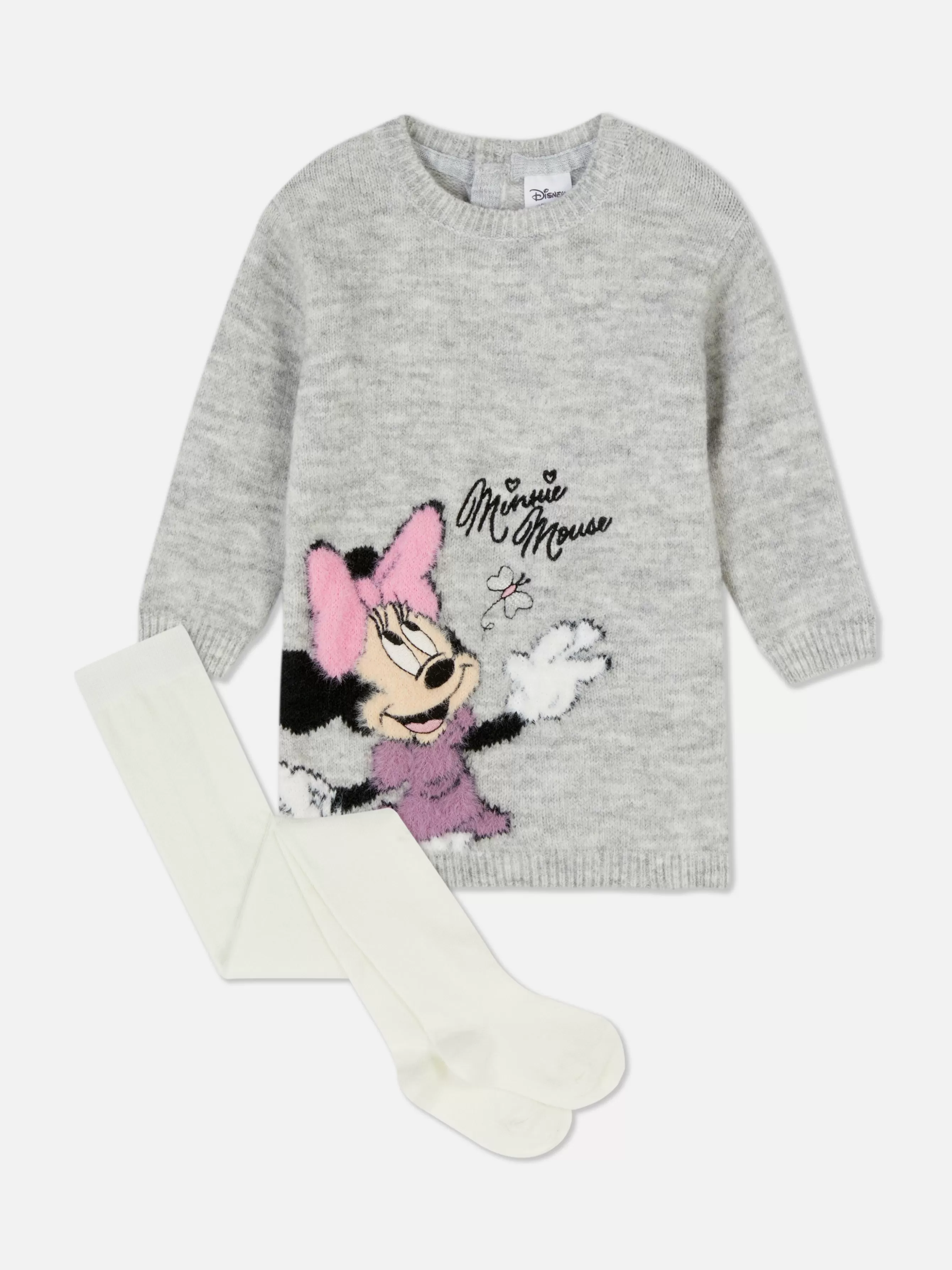 Store Primark Ensemble Robe Et Collants Disney Minnie Mouse Gris