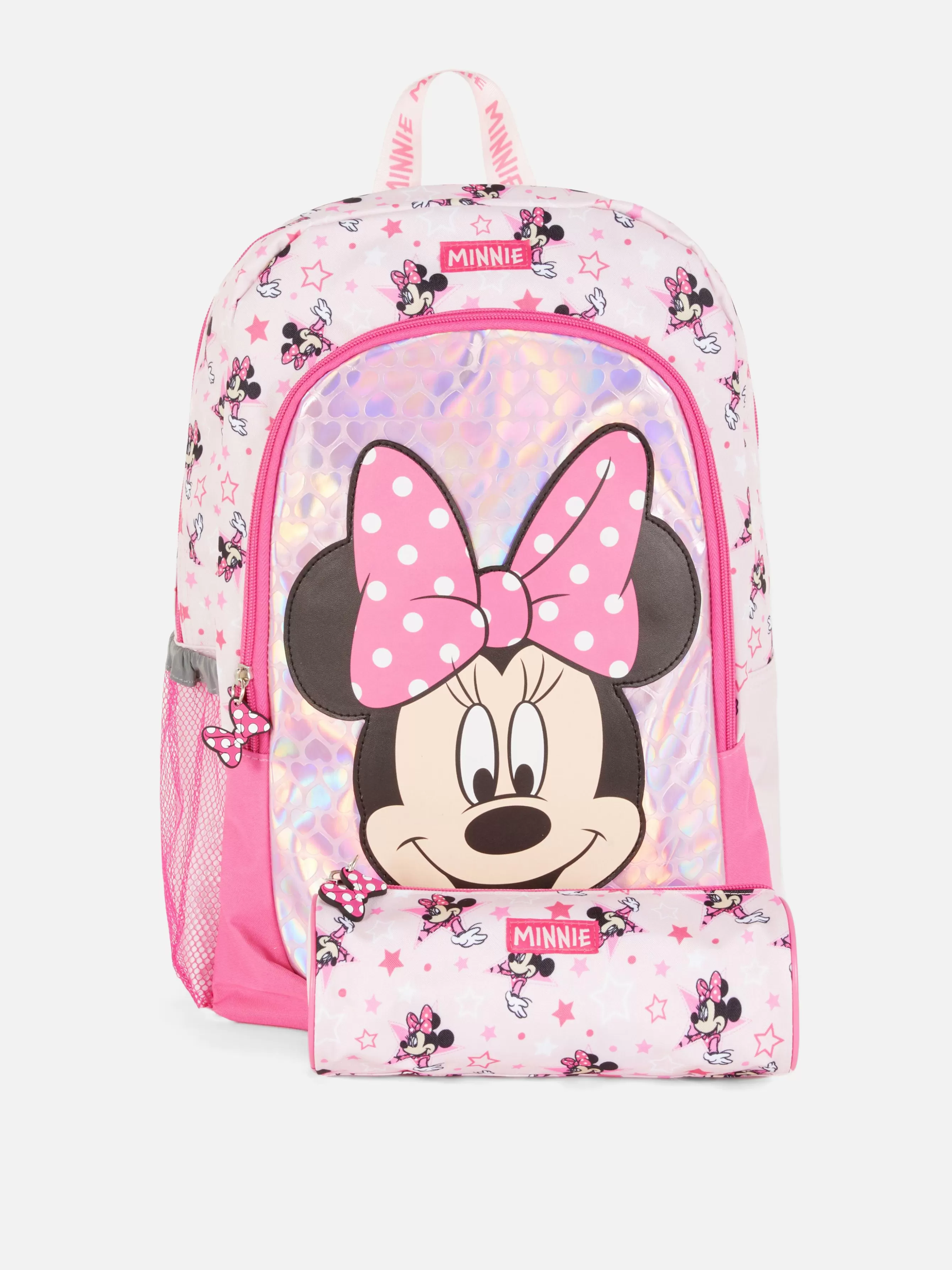 Sale Primark Ensemble Sac à Dos Et Trousse Disney Minnie Mouse Rose