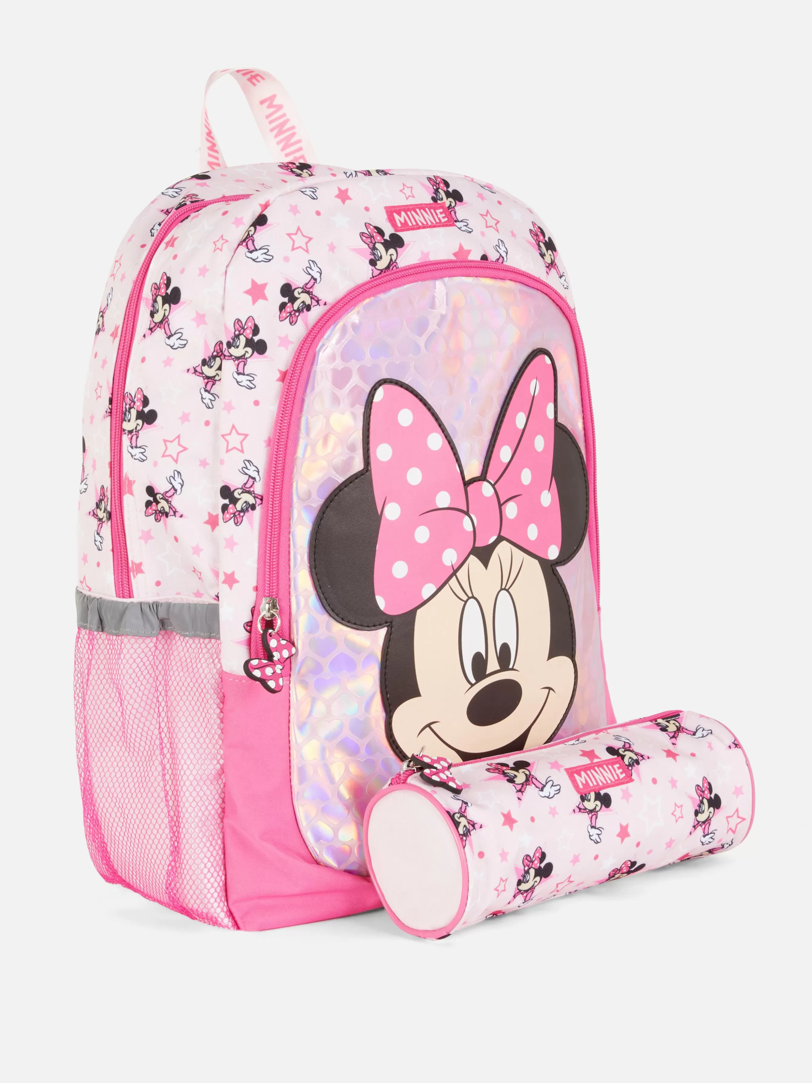 Sale Primark Ensemble Sac à Dos Et Trousse Disney Minnie Mouse Rose