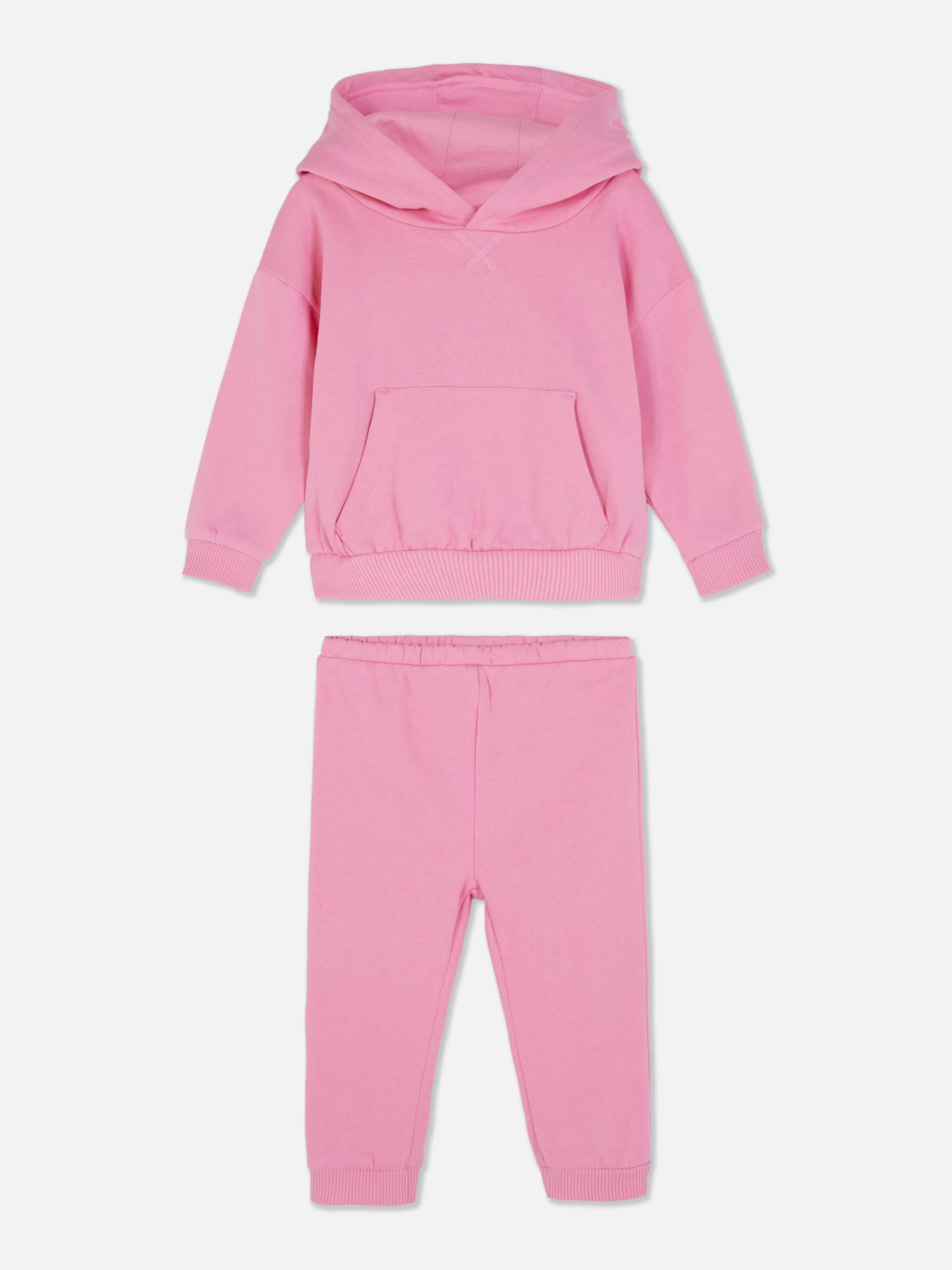 Hot Primark Ensemble Sweat à Capuche Et Bas De Jogging Rose