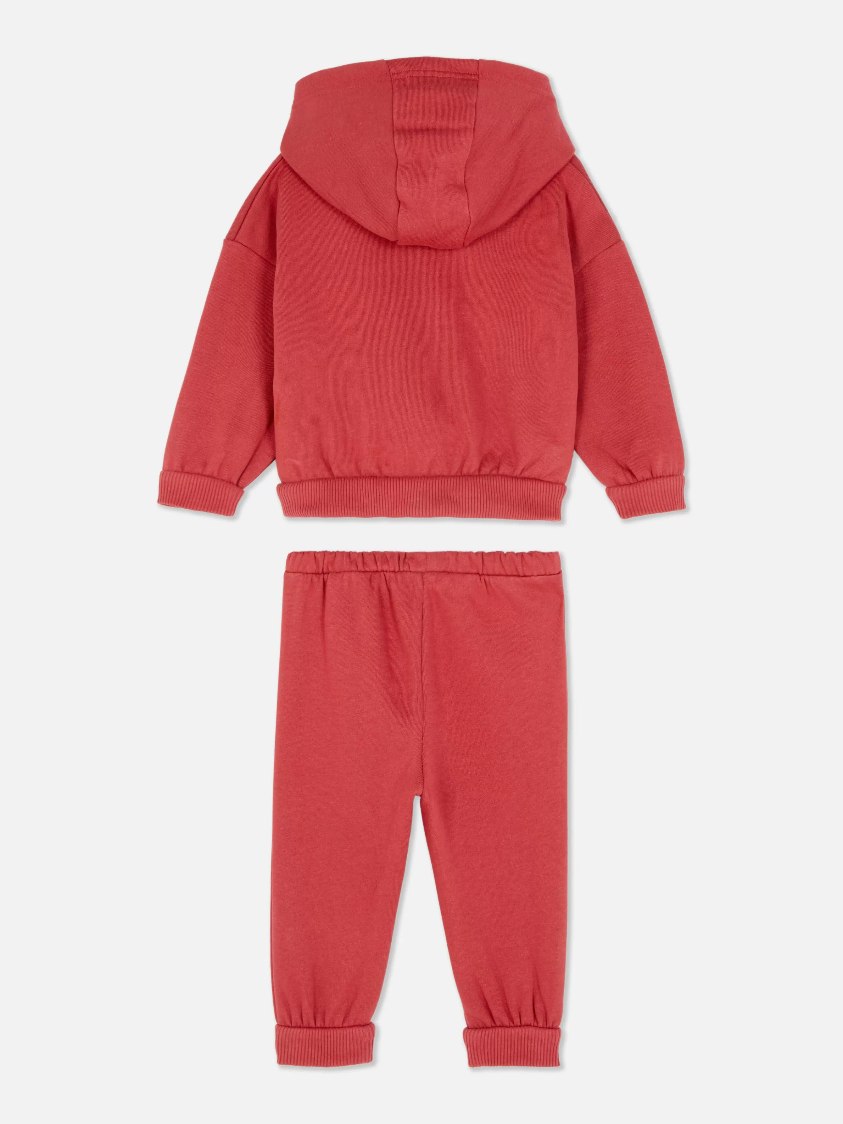 Sale Primark Ensemble Sweat à Capuche Et Bas De Jogging Coordonné Rouge