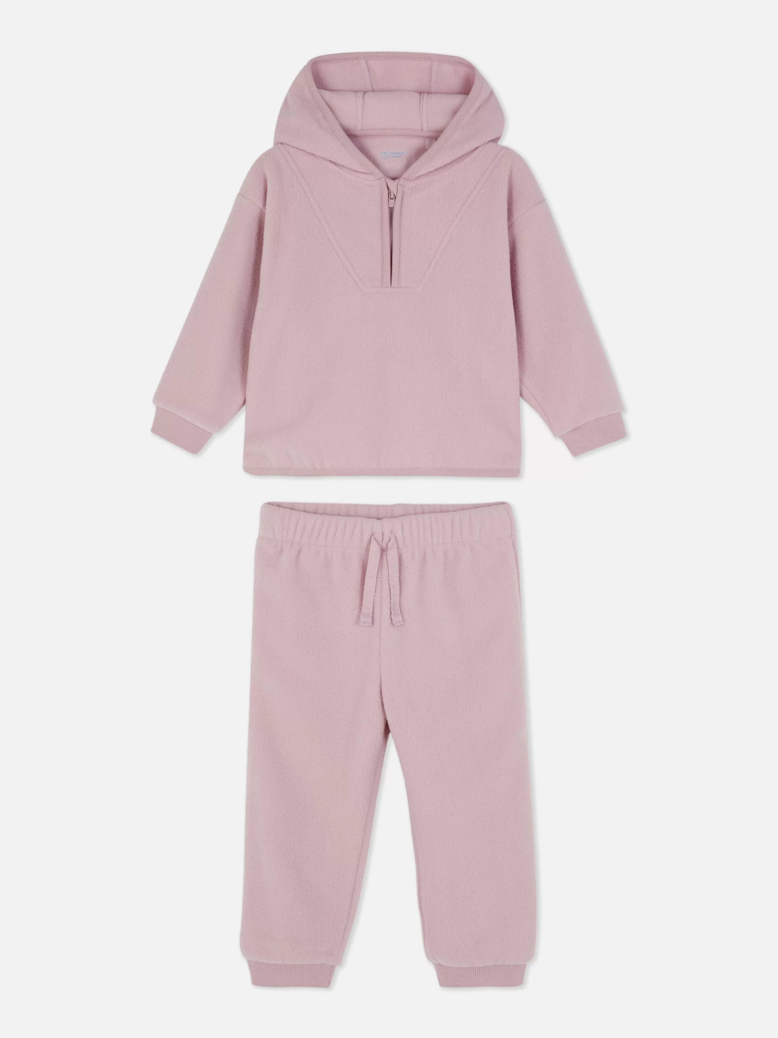 Best Sale Primark Ensemble Sweat à Capuche Et Bas De Jogging En Molleton Rose