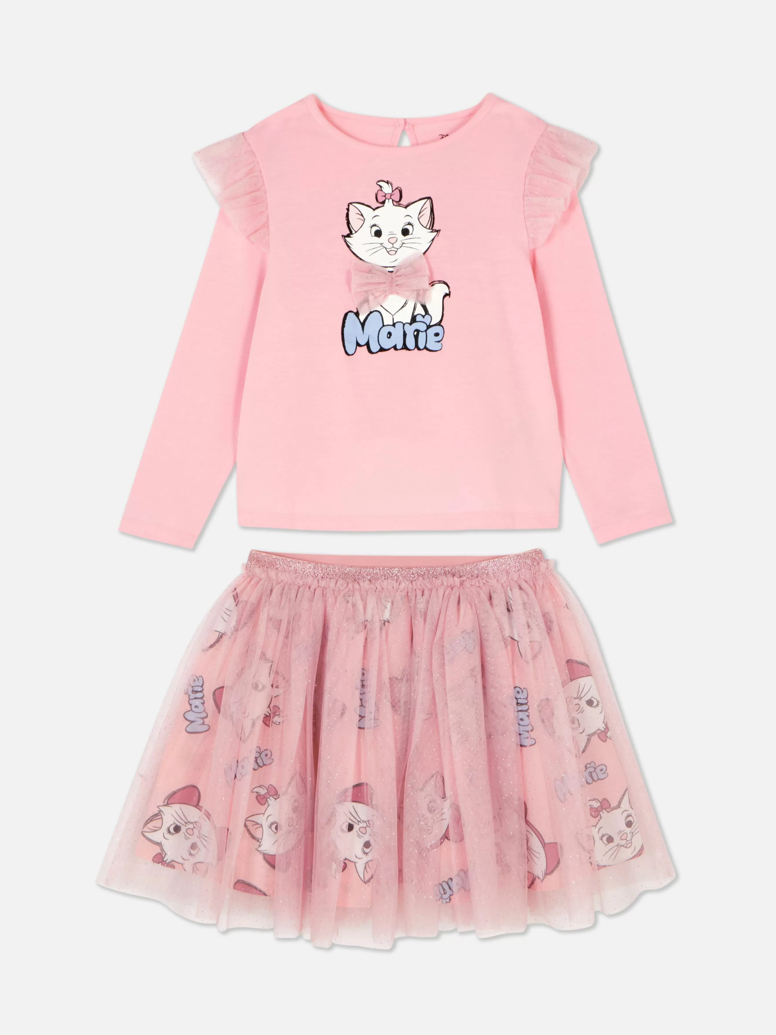 Best Sale Primark Ensemble Sweat-shirt Et Tutu Disney Les Aristochats Marie Rose