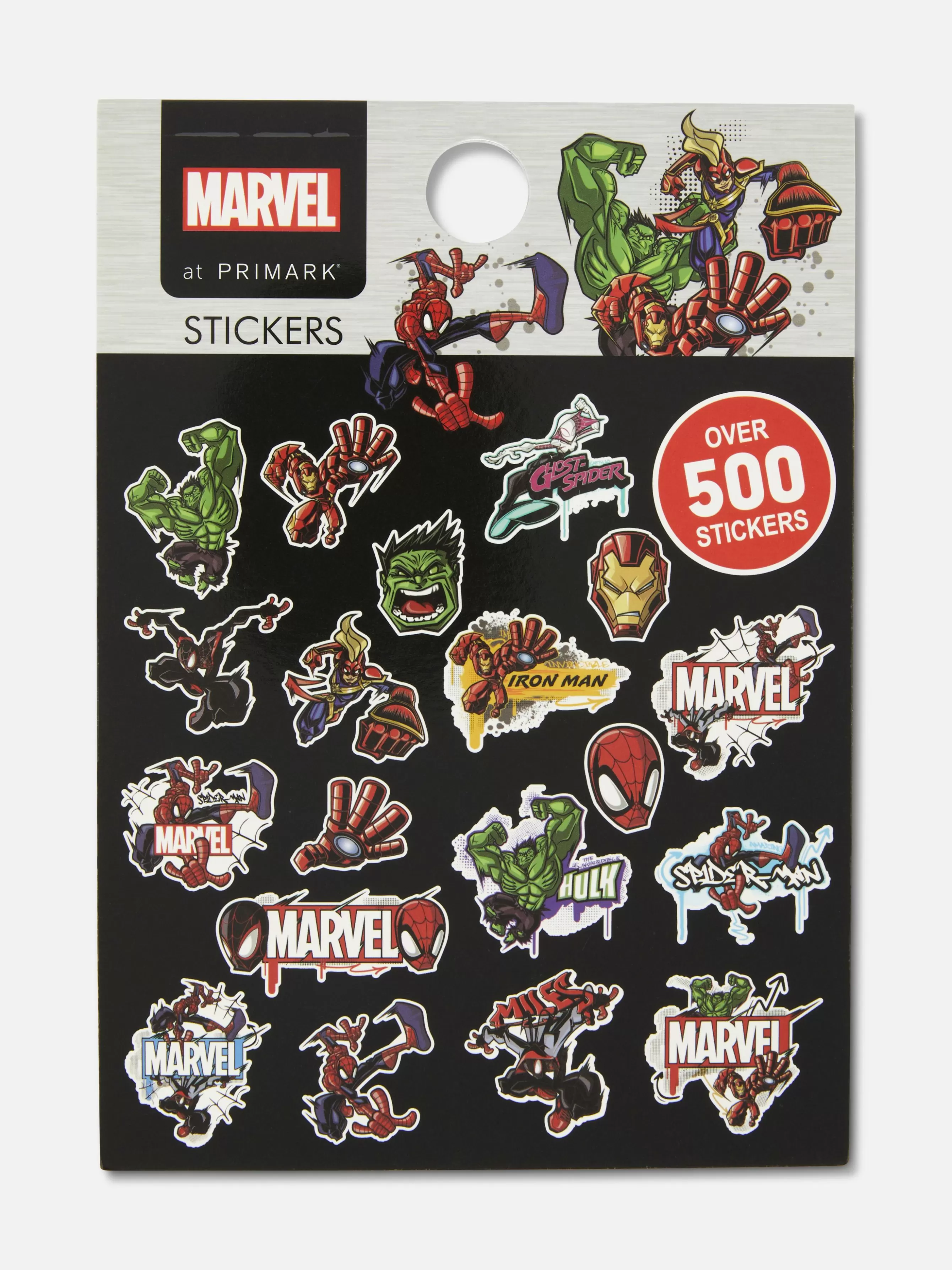 Flash Sale Primark Feuilles De 500 Autocollants Marvel Avengers Rouge