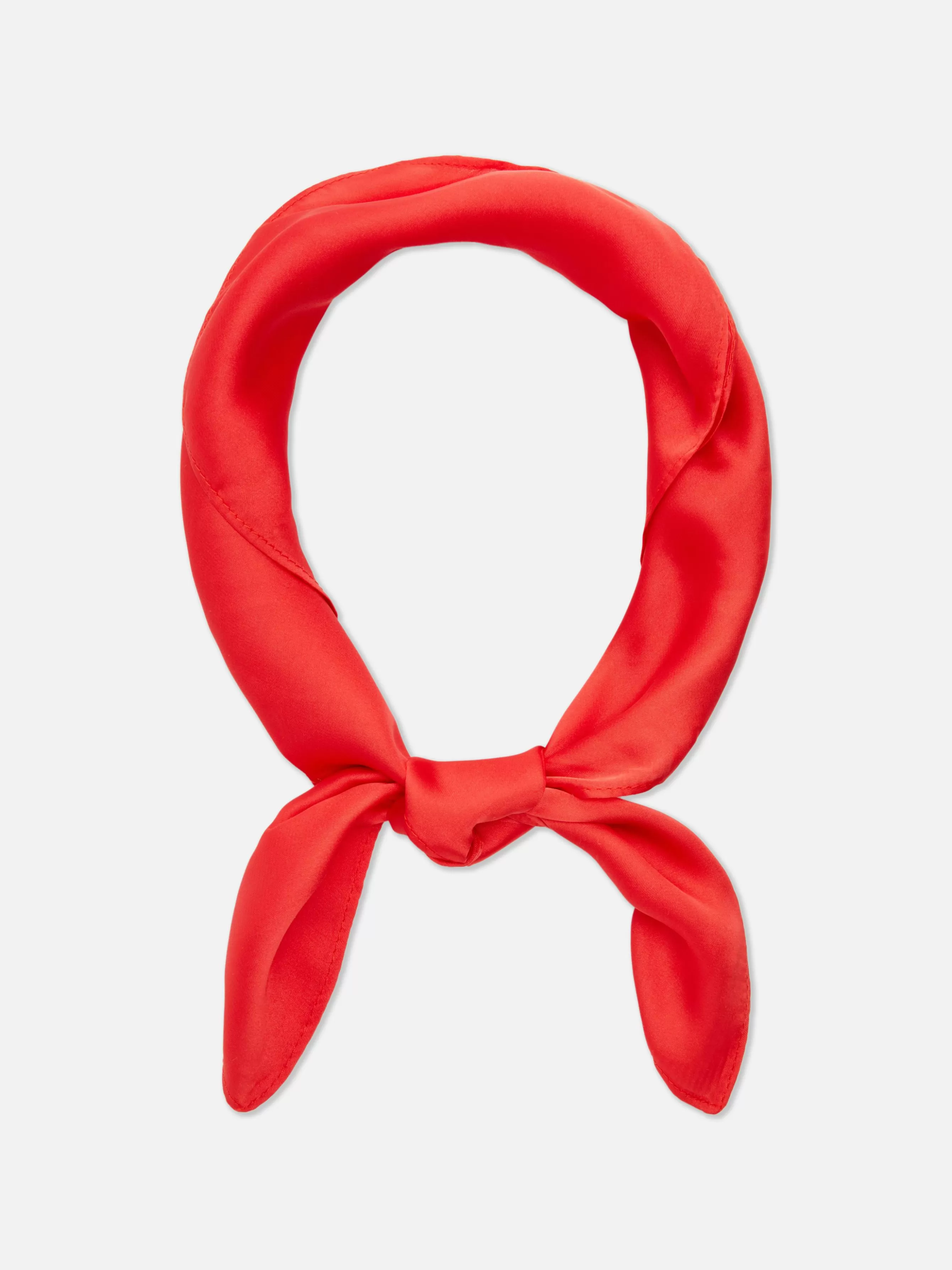 Hot Primark Foulard Classique En Satin Rouge