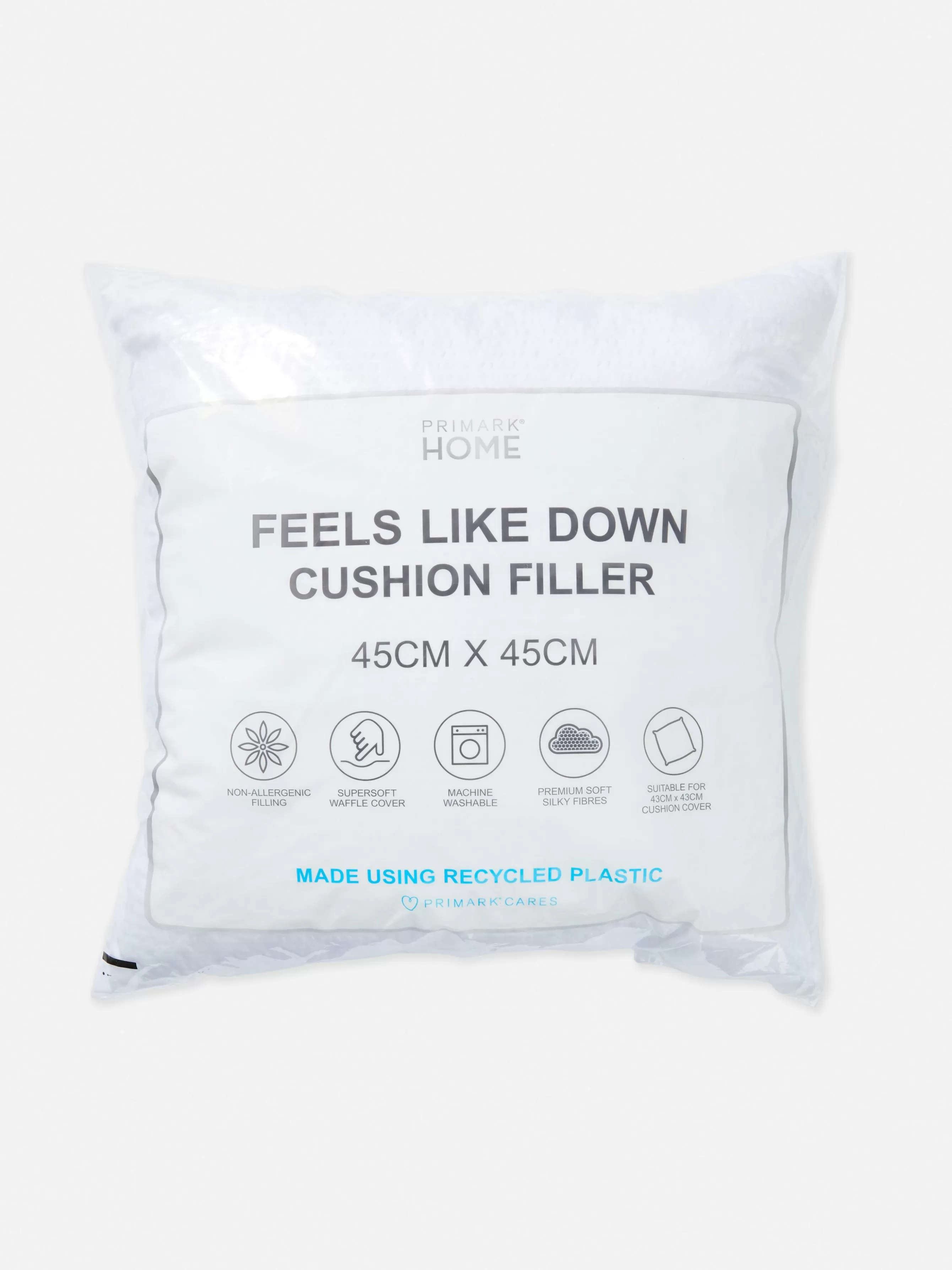 New Primark Garniture De Coussin Feels Like Down Blanc