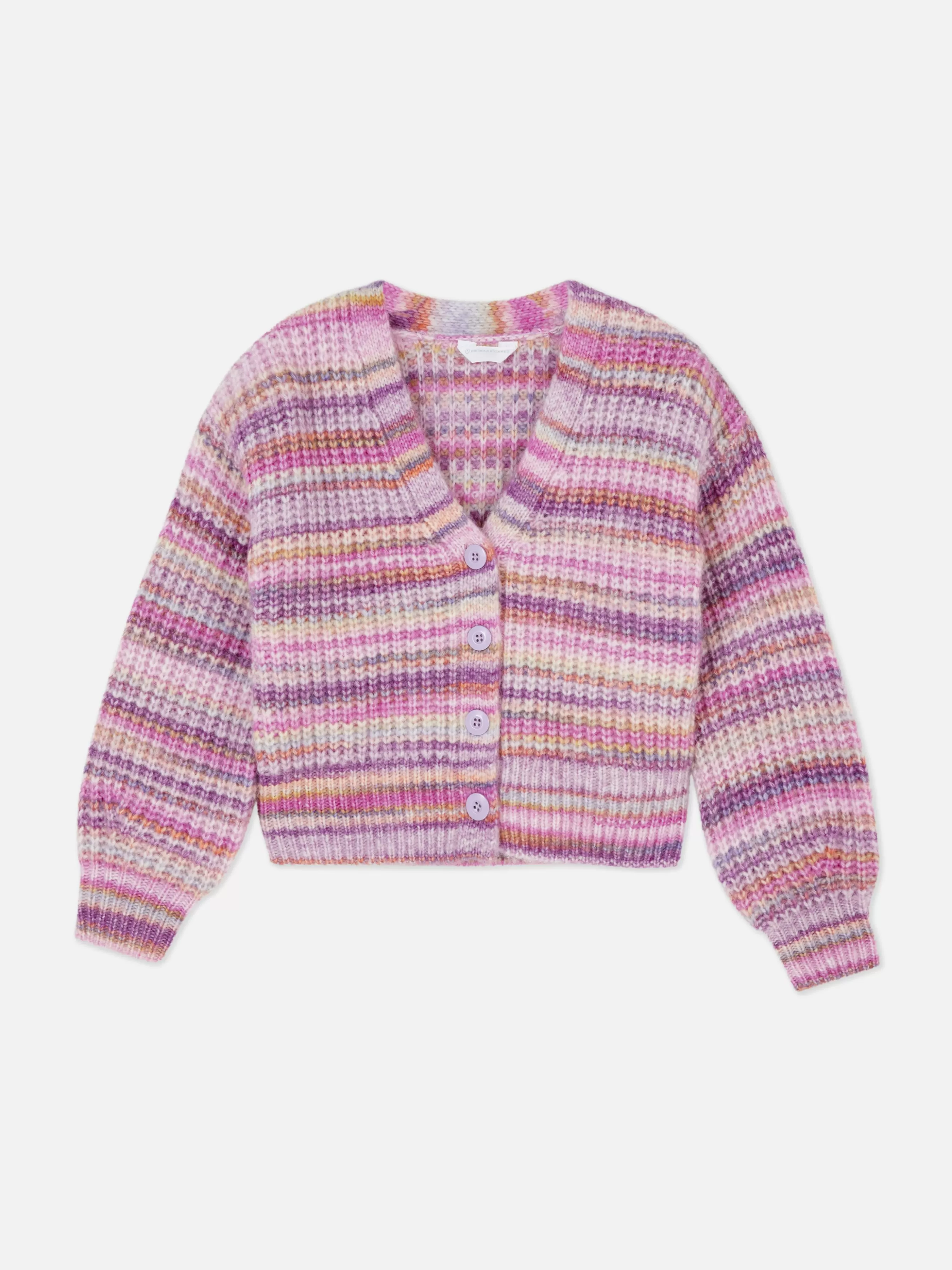 Cheap Primark Gilet Boutonné à Rayures Multicolore