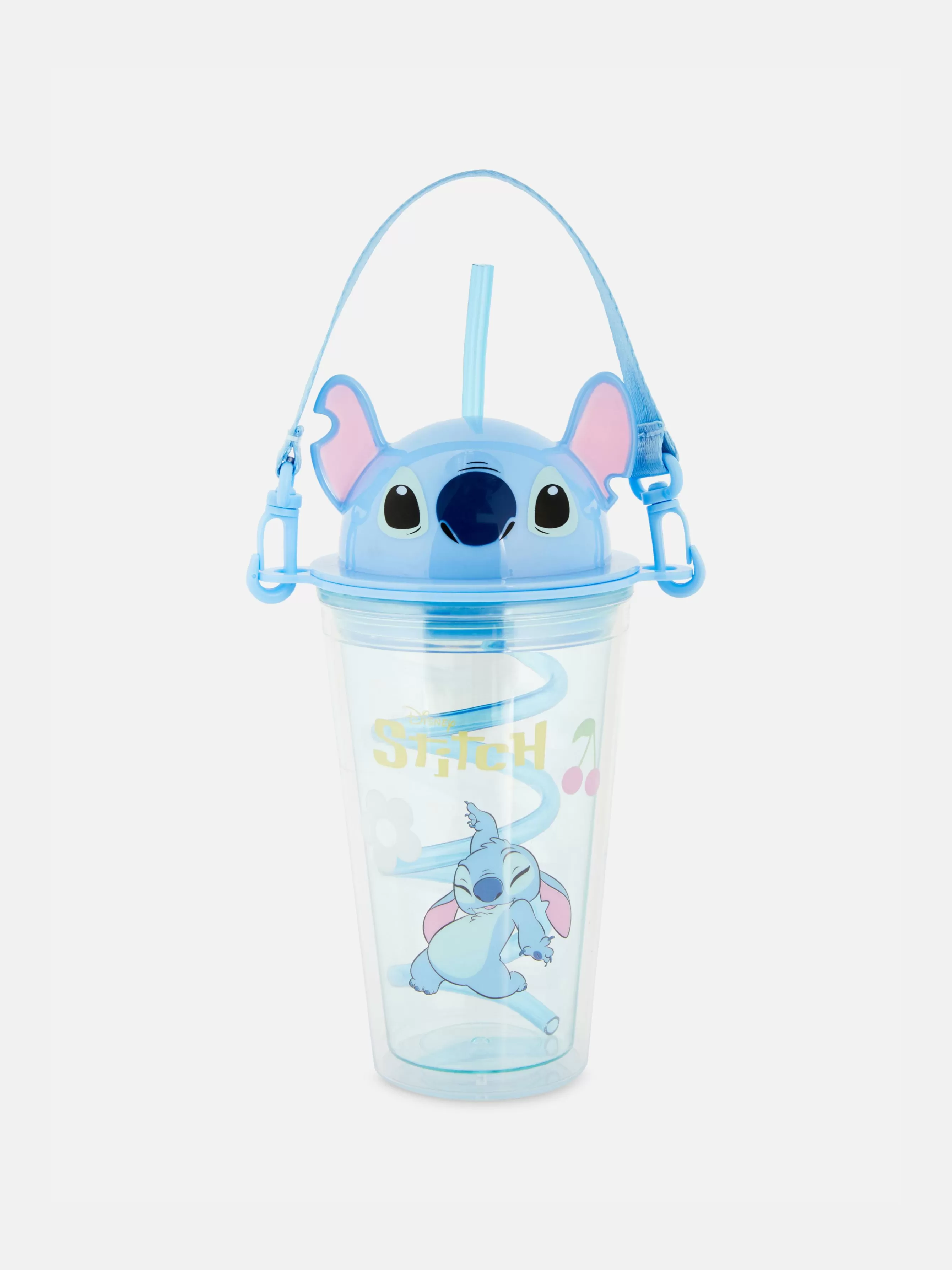 Store Primark Gobelet Avec Paille Disney Lilo & Stitch Bleu