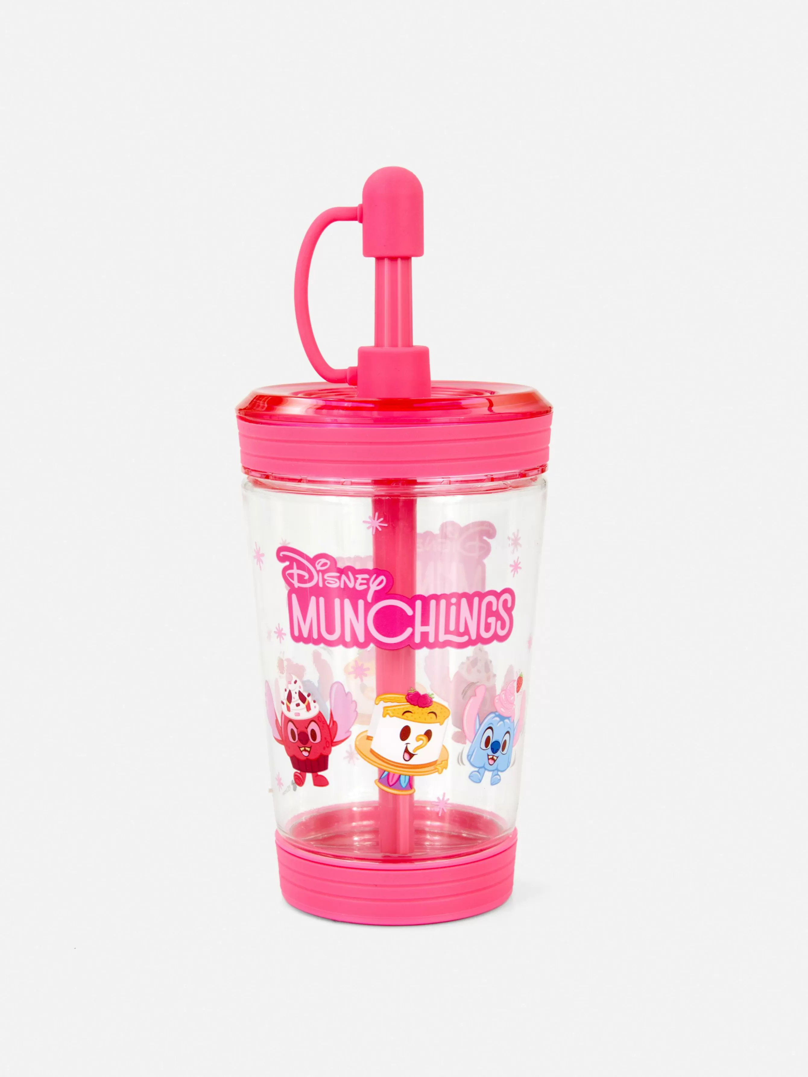 Online Primark Gobelet Transparent Avec Paille Disney Munchlings Multicolore