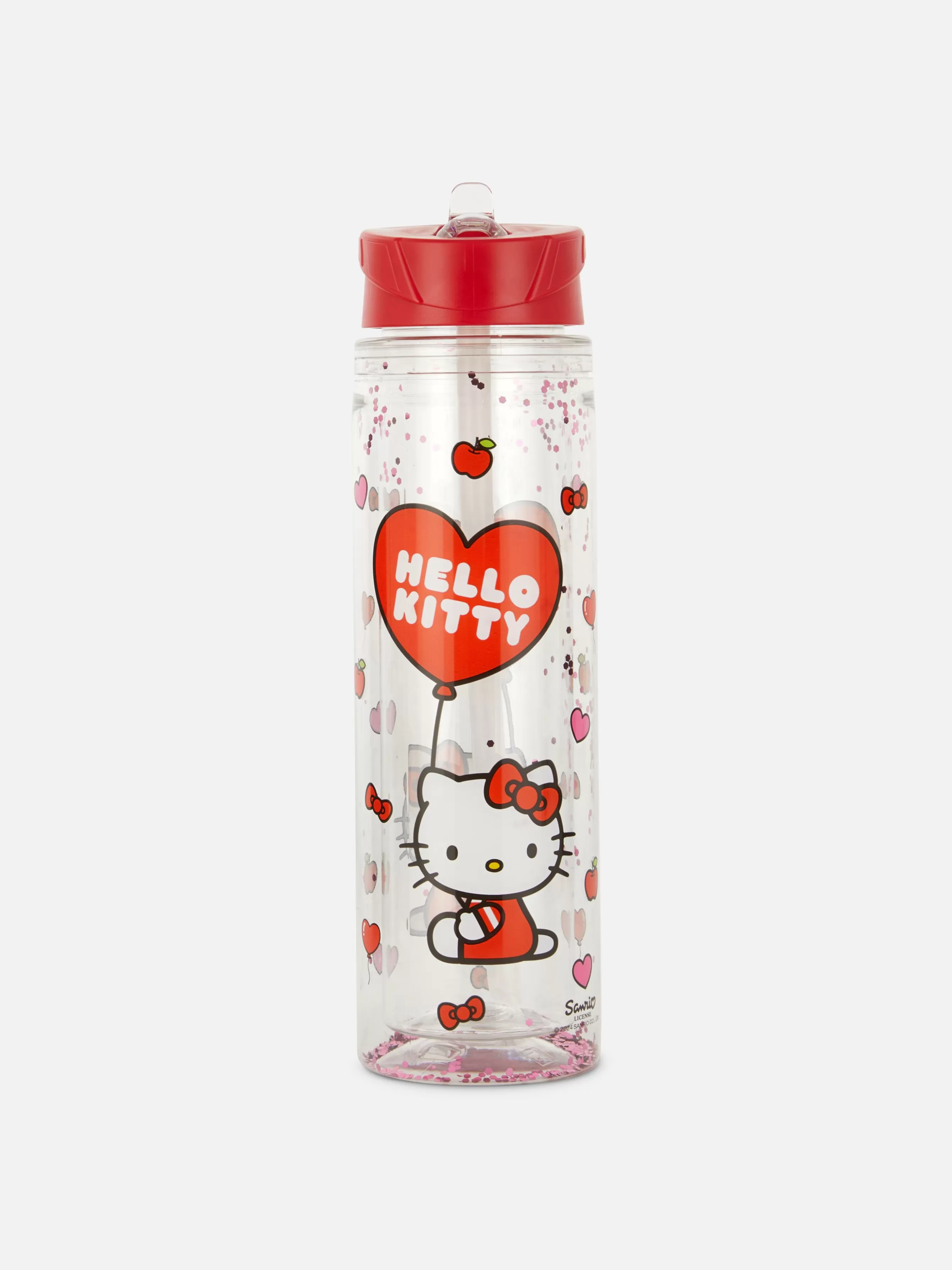 Clearance Primark Gourde à Paillettes Hello Kitty Rouge