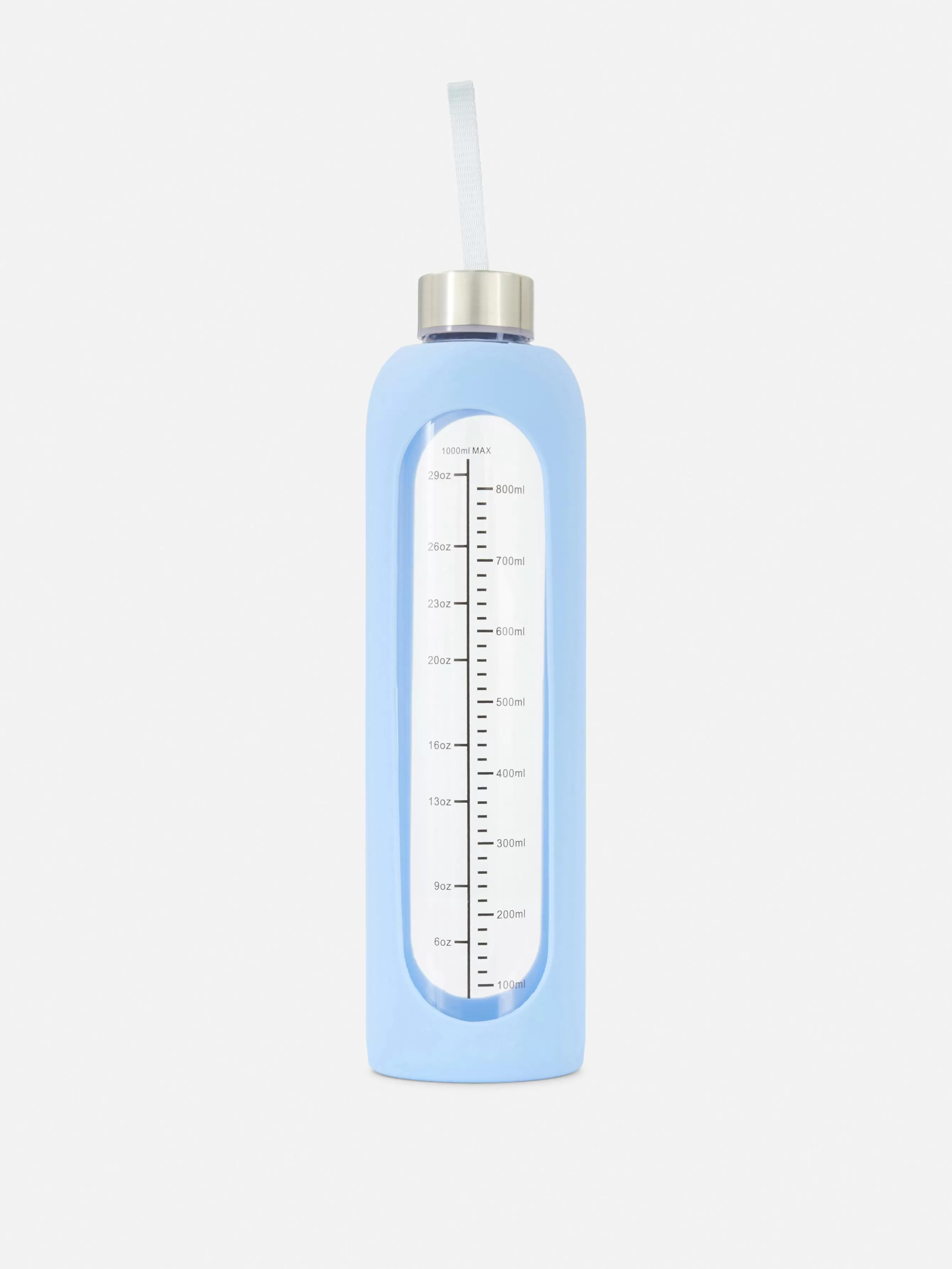 Shop Primark Gourde En Verre 1 Litre Bleu