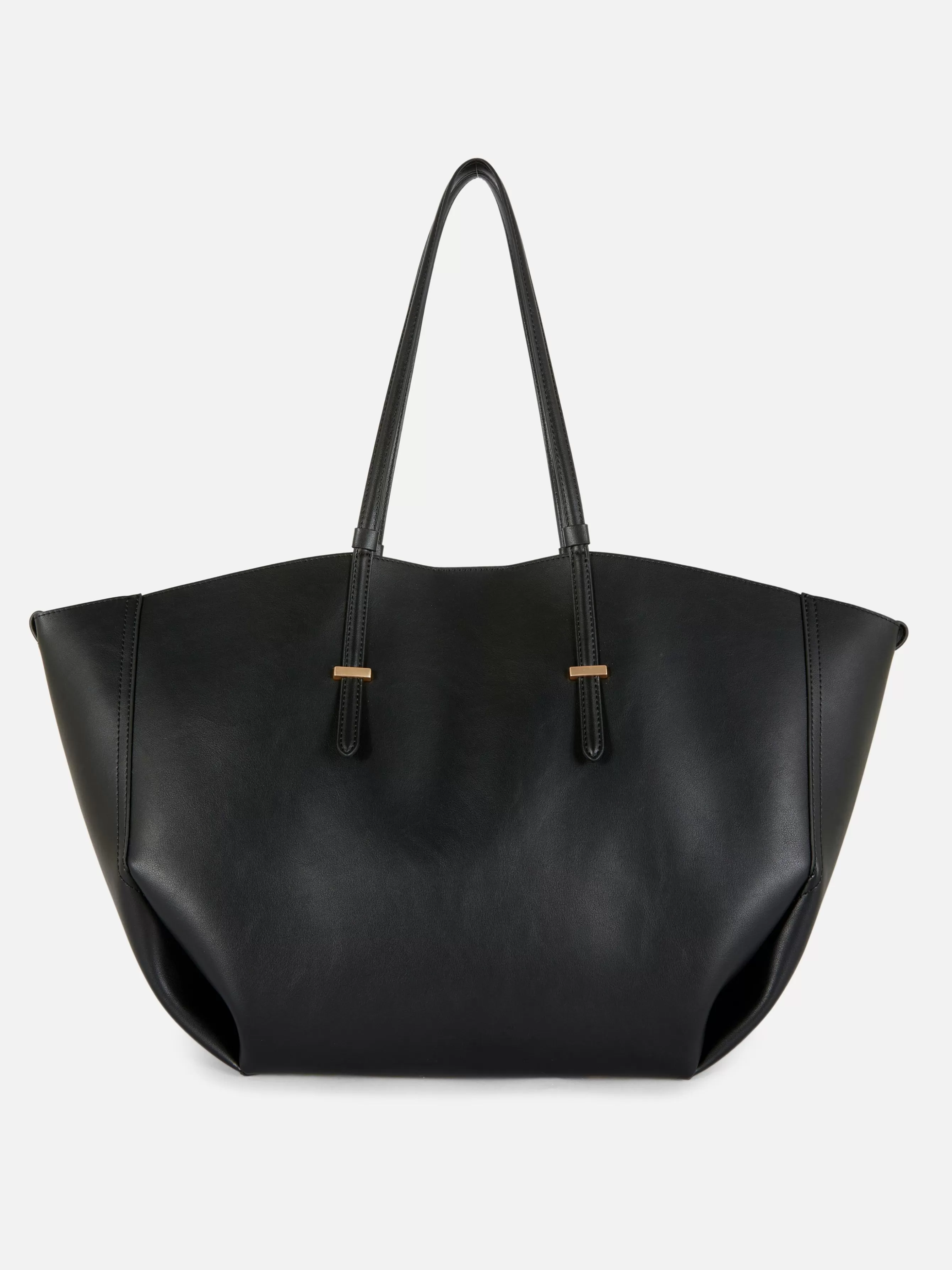 Cheap Primark Grand Fourre-tout En Simili Cuir The Edit Noir