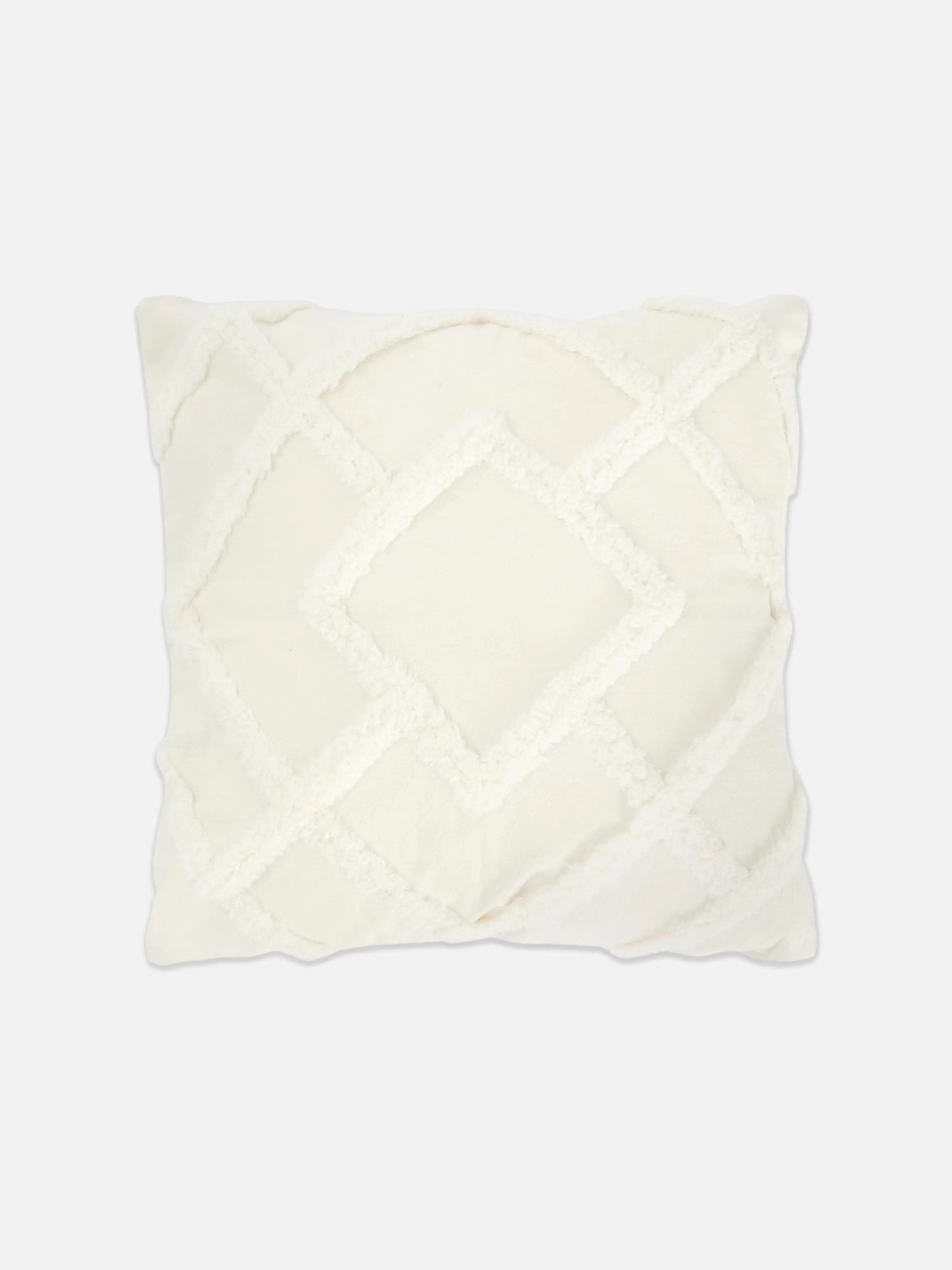 Sale Primark Housse De Coussin Touffetée Crème