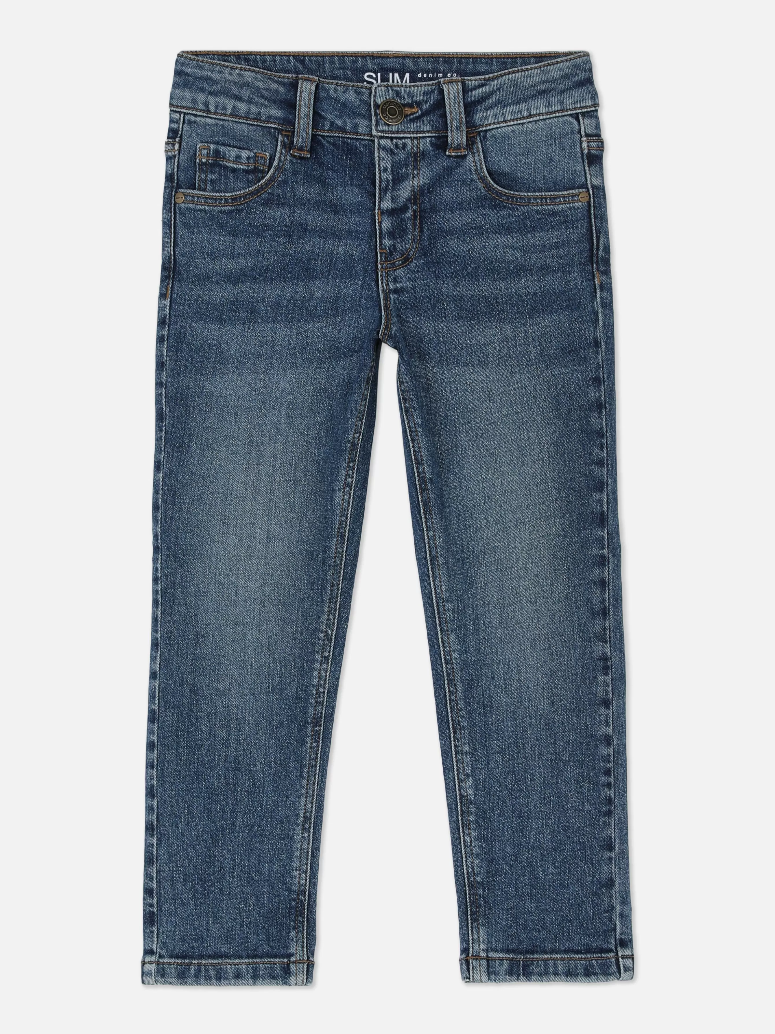 Outlet Primark Jean Denim Slim Garçon Bleu moyen