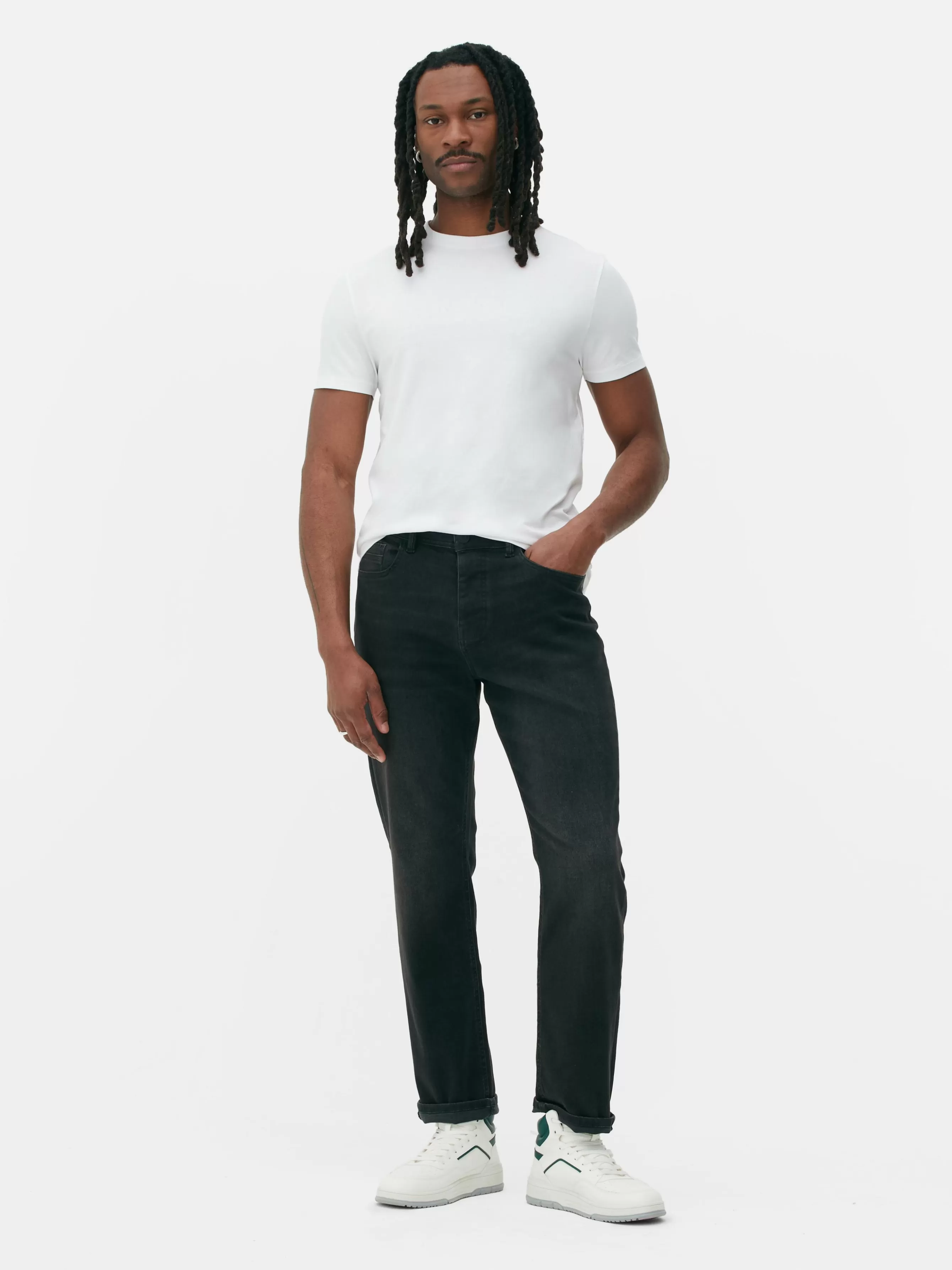 Clearance Primark Jean Droit Noir