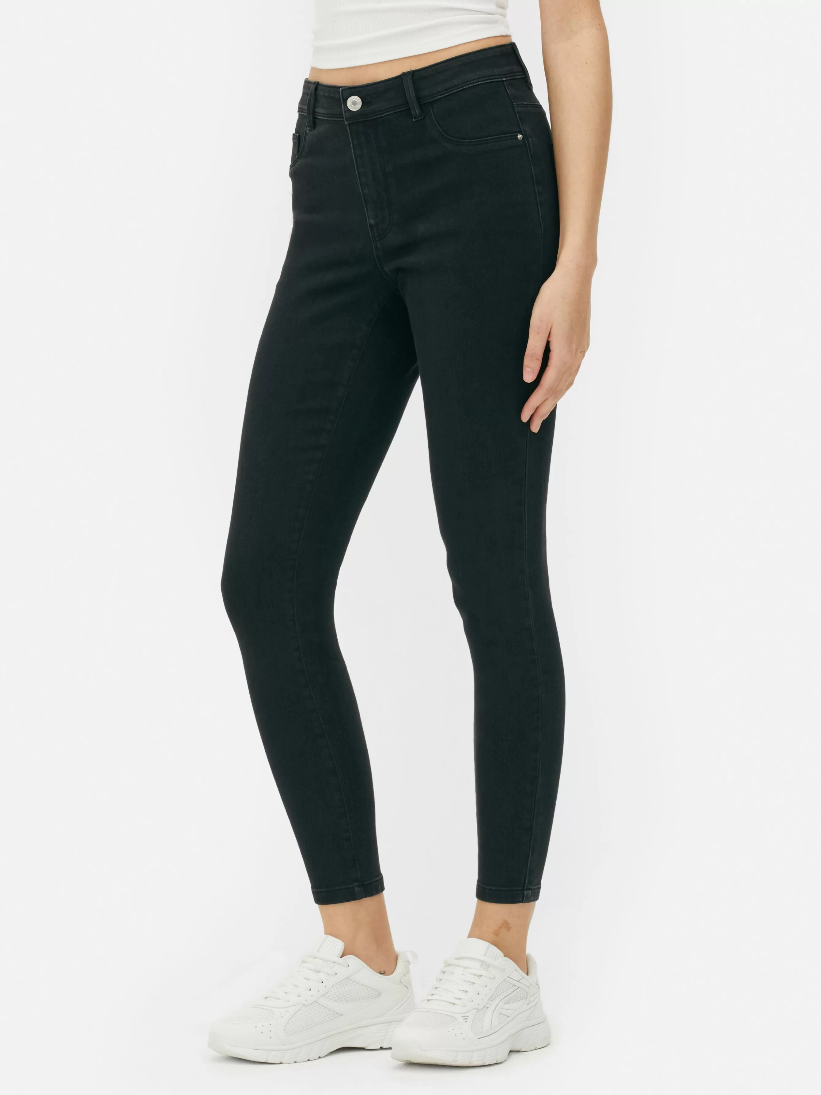 Best Primark Jean Skinny Taille Mi-haute Essential Noir