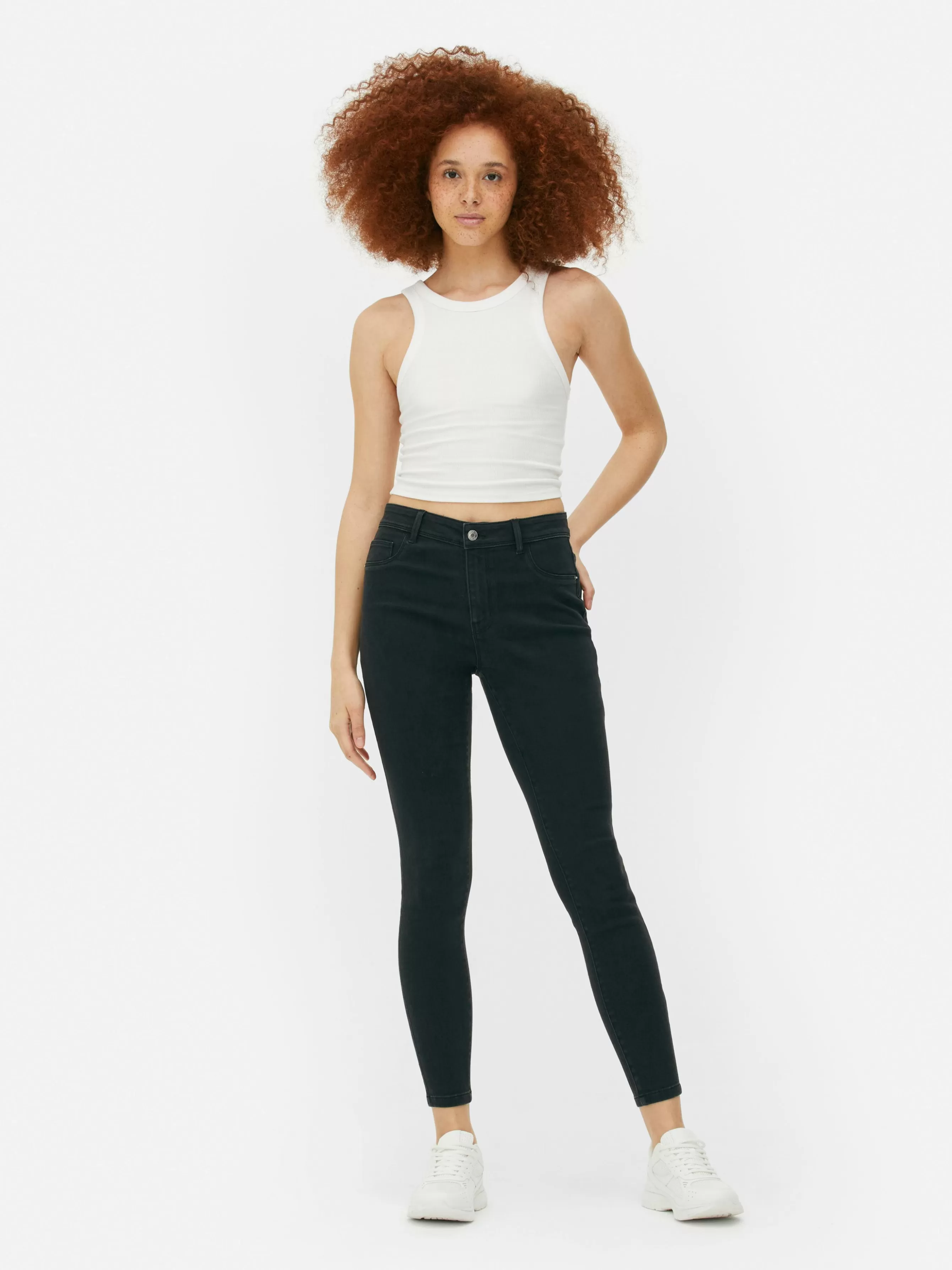 Best Primark Jean Skinny Taille Mi-haute Essential Noir