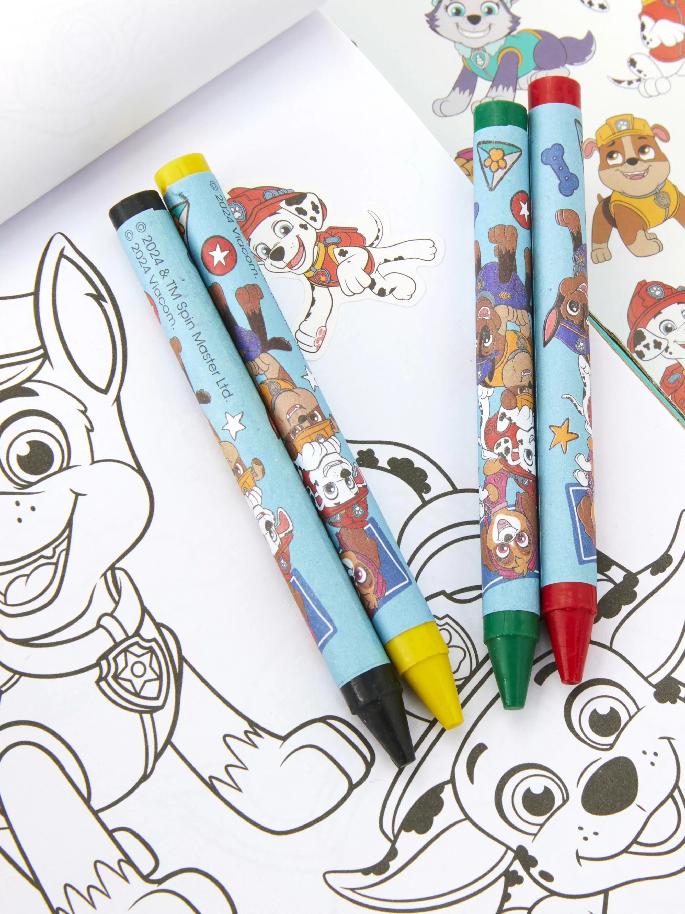 Cheap Primark Kit De Coloriage De Voyage PAW Patrol Vert