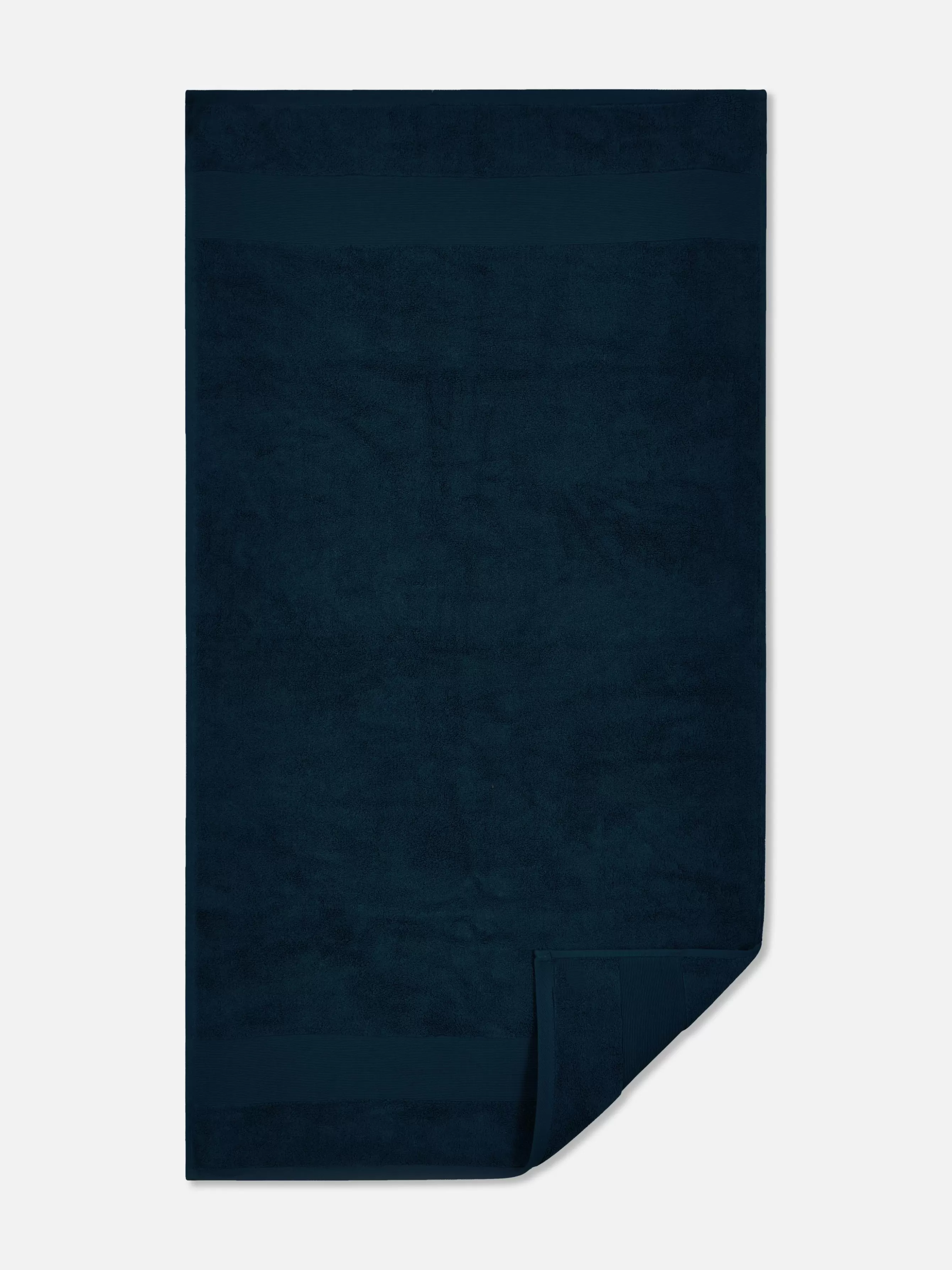 Sale Primark Large Serviette De Bain Bleu marine