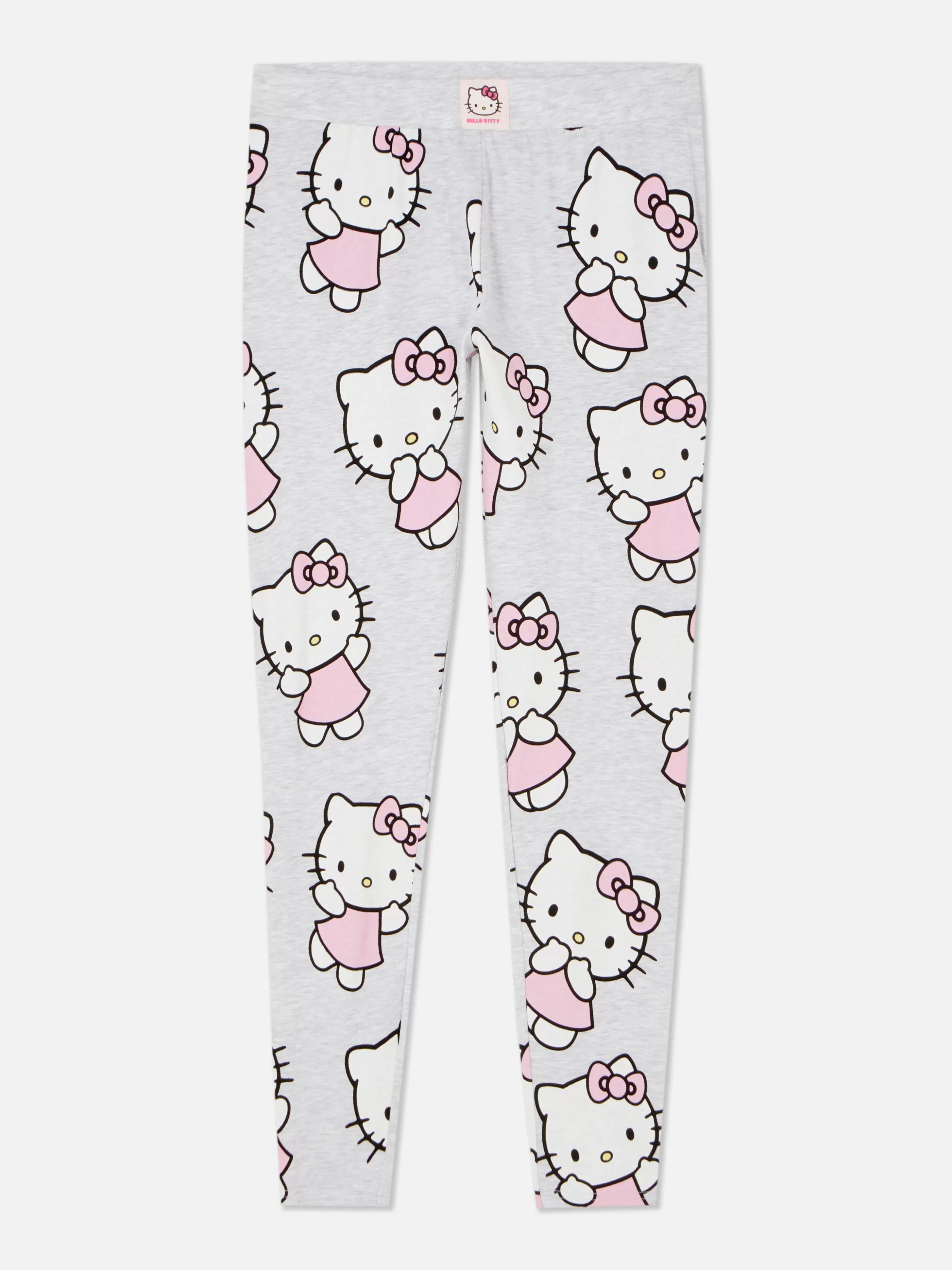 Discount Primark Legging De Pyjama Hello Kitty Gris chiné