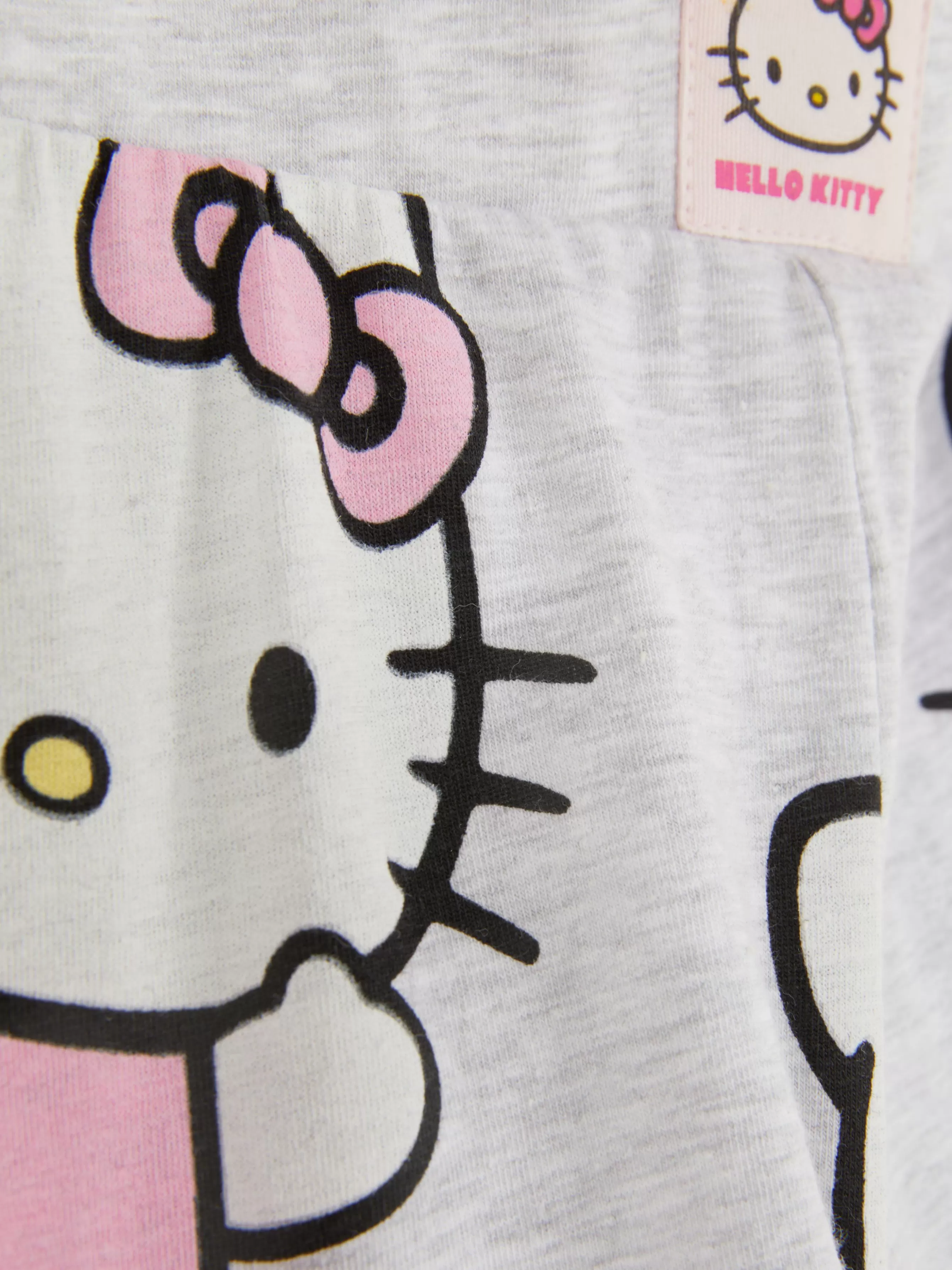 Discount Primark Legging De Pyjama Hello Kitty Gris chiné