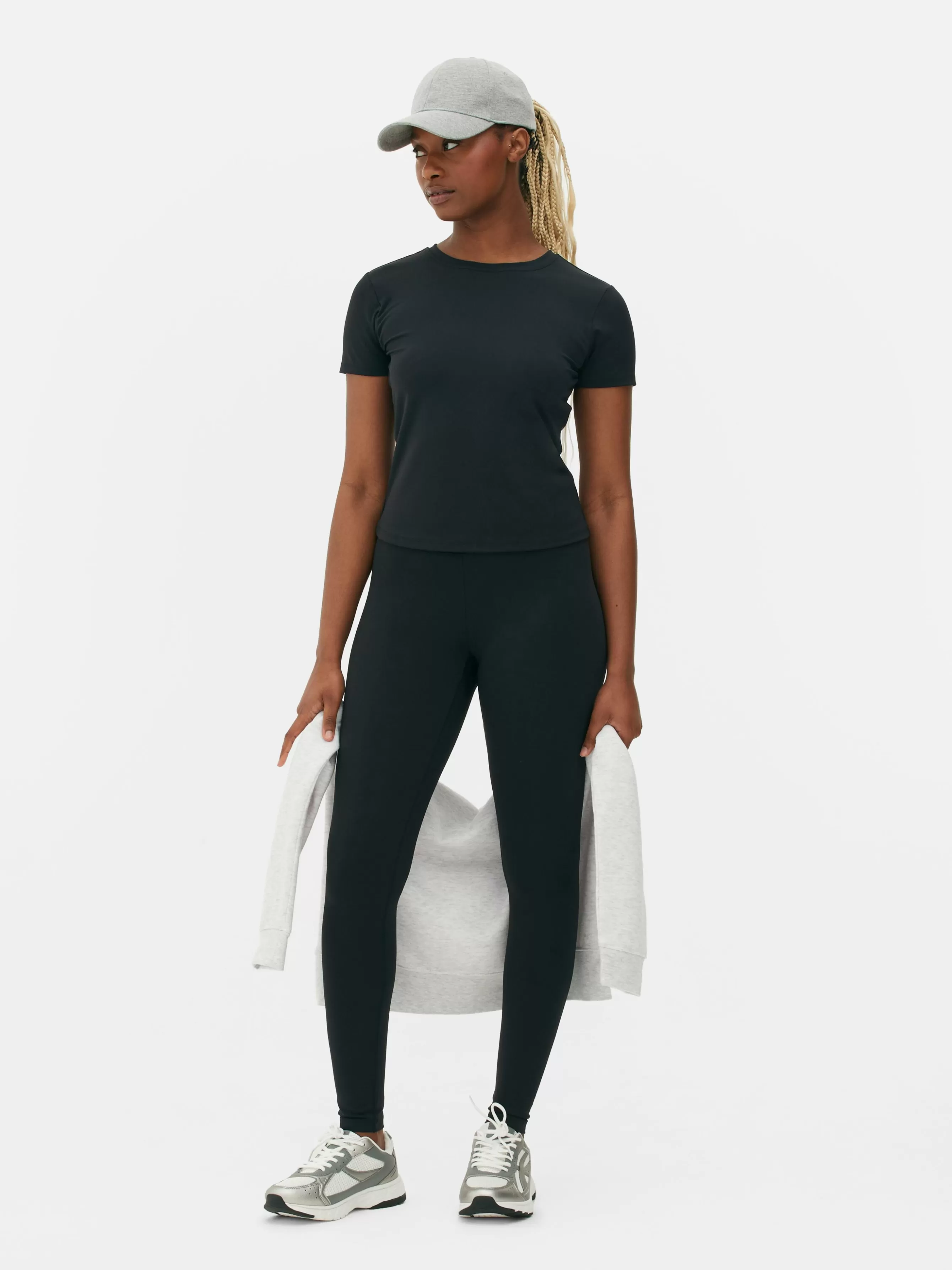 Best Sale Primark Legging De Sport En Tissu Ultra-doux Noir