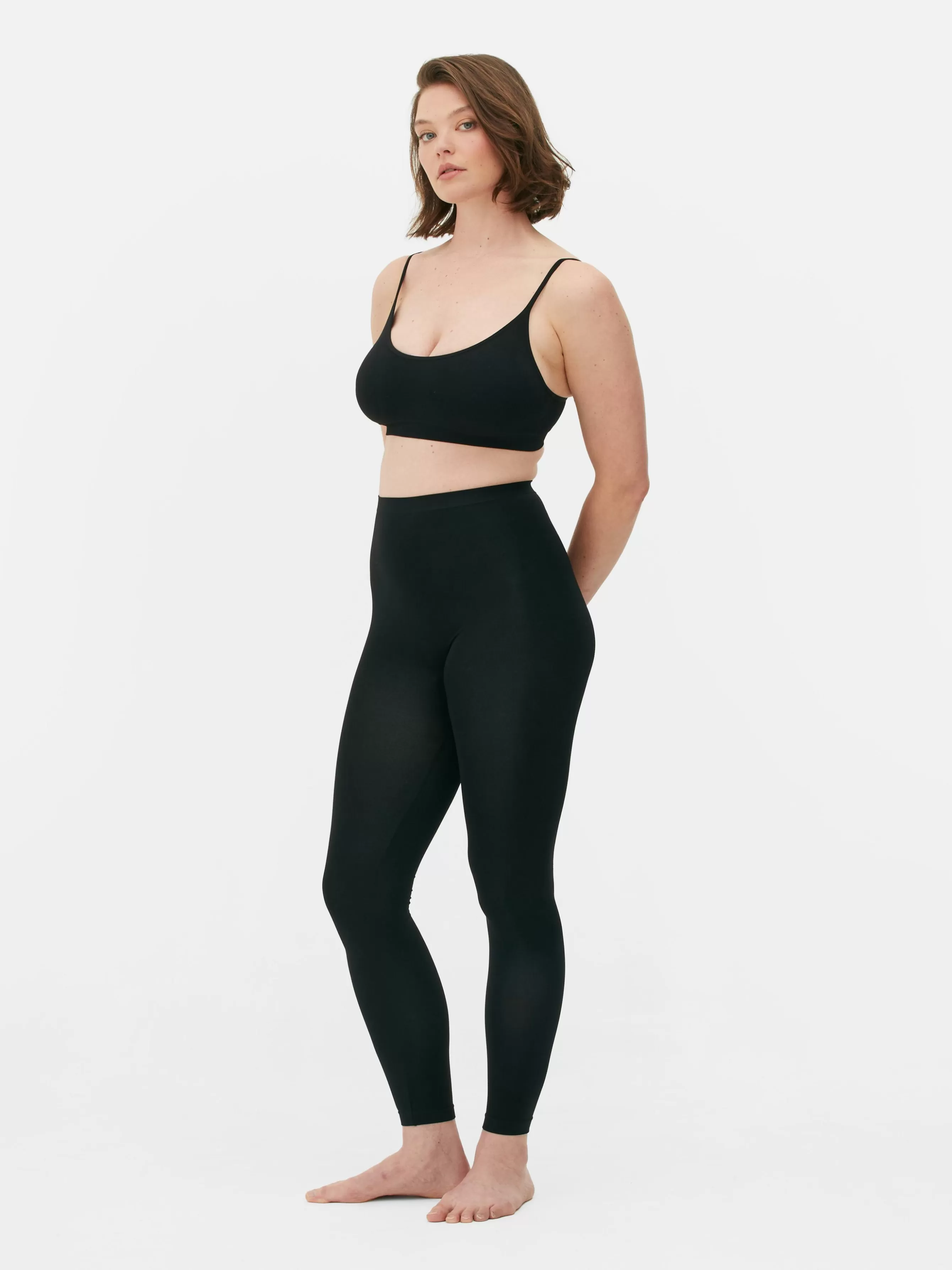 Store Primark Legging Gainant Sans Couture Noir