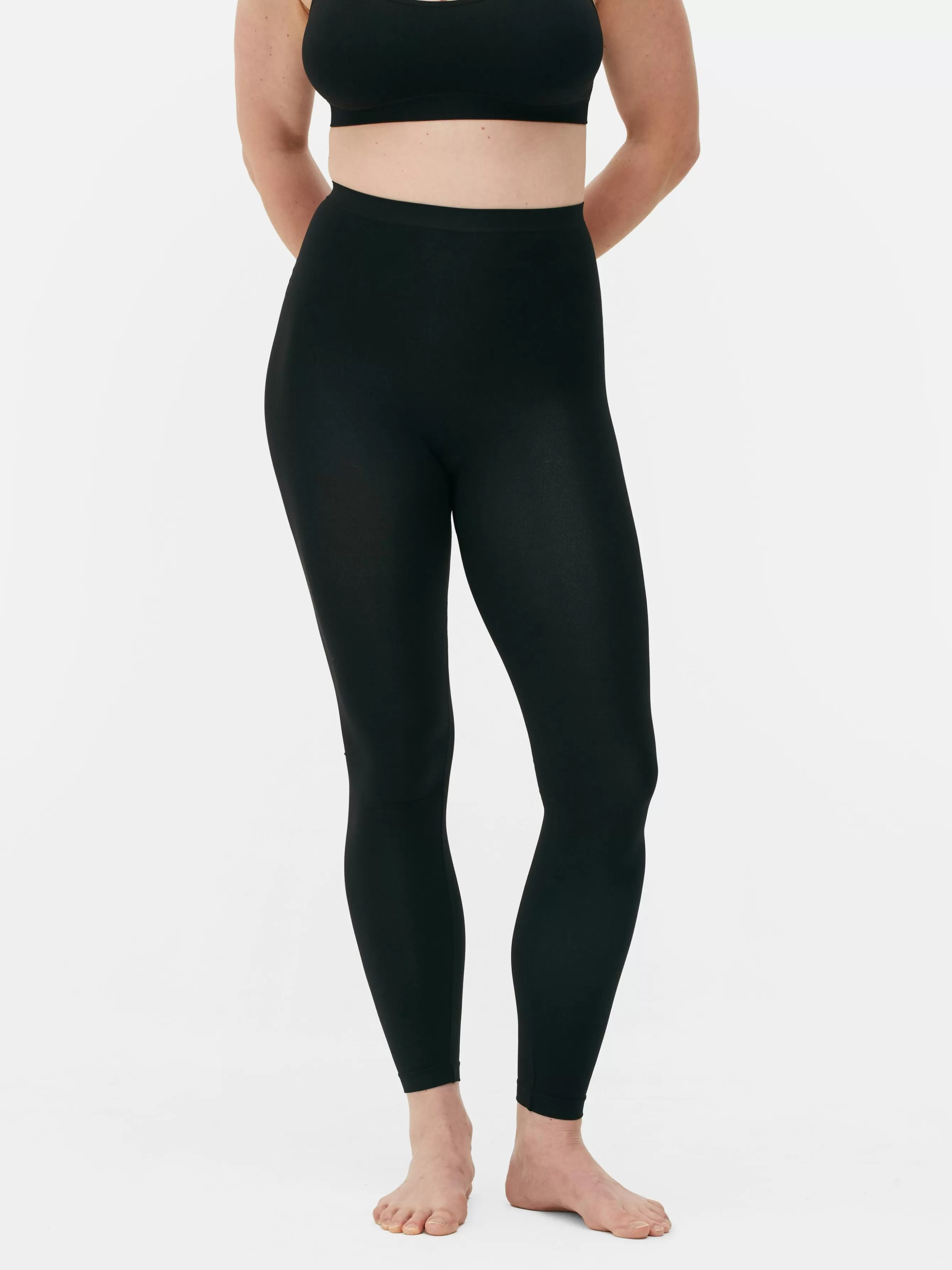 Store Primark Legging Gainant Sans Couture Noir