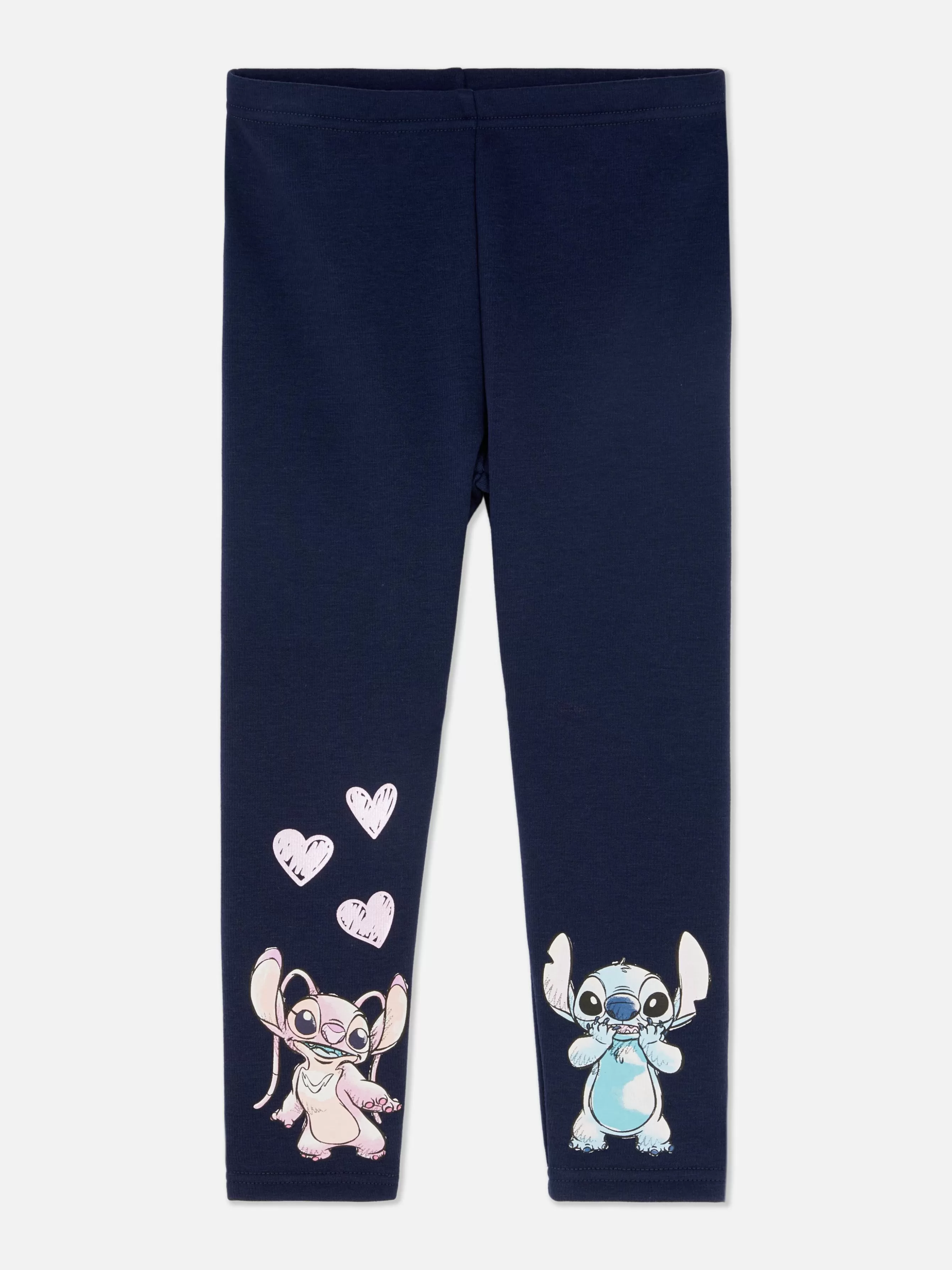 Outlet Primark Legging Graphique Disney Stitch Bleu marine